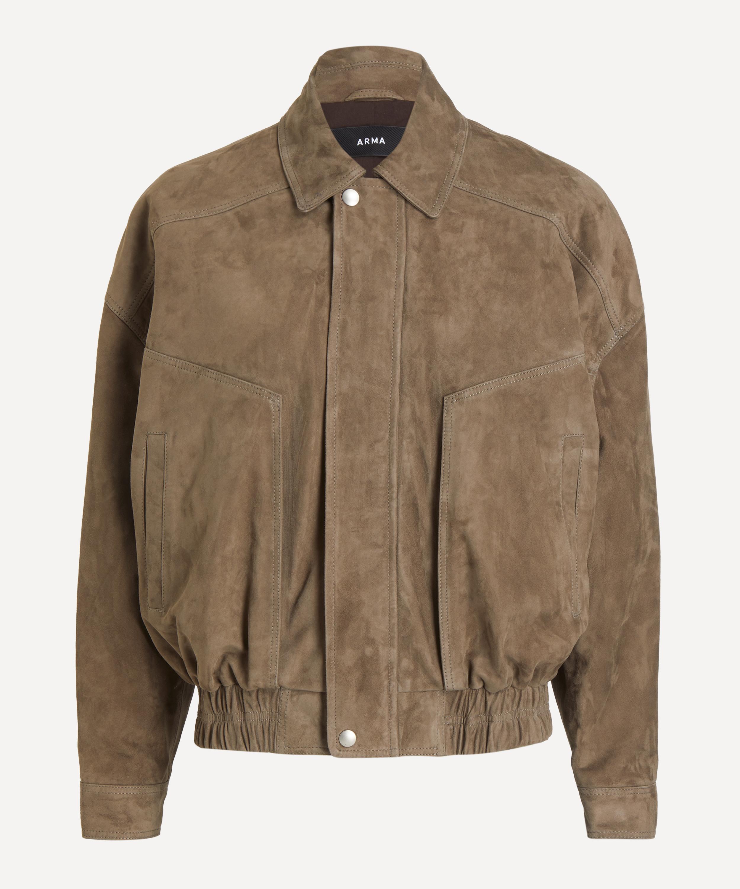 ARMA - Frederica Suede Bomber Jacket