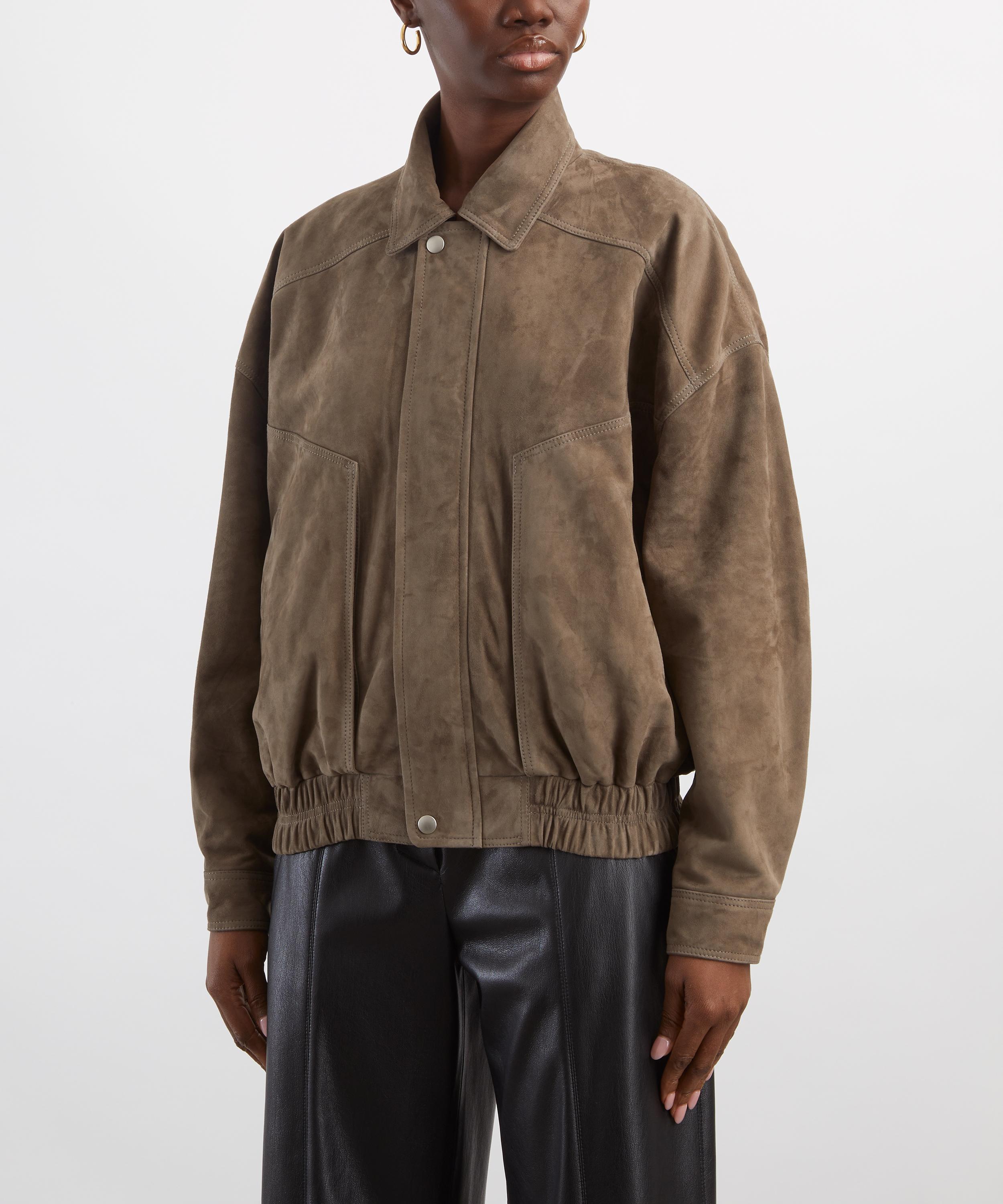 ARMA - Frederica Suede Bomber Jacket image number 2