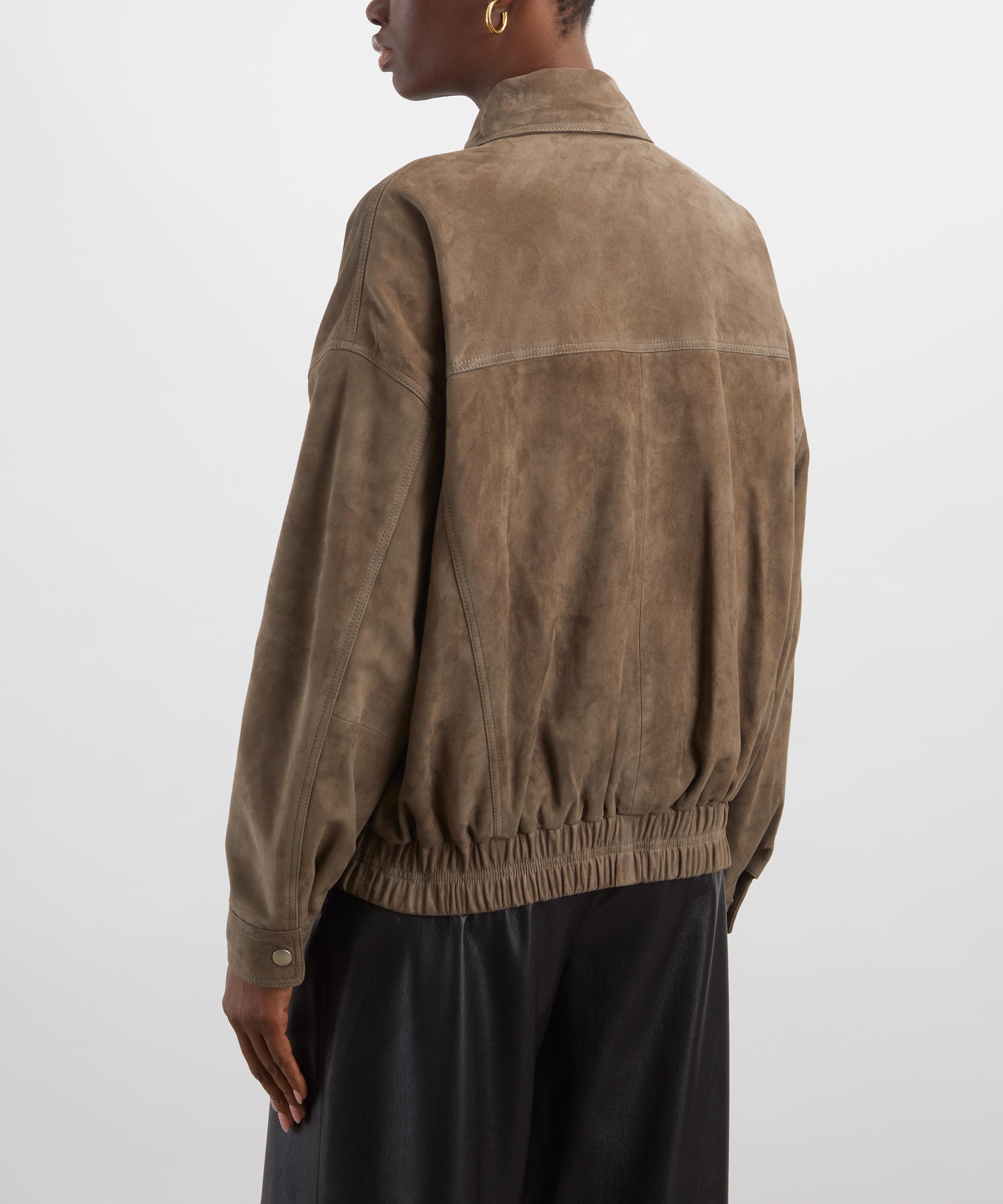 ARMA - Frederica Suede Bomber Jacket image number 3