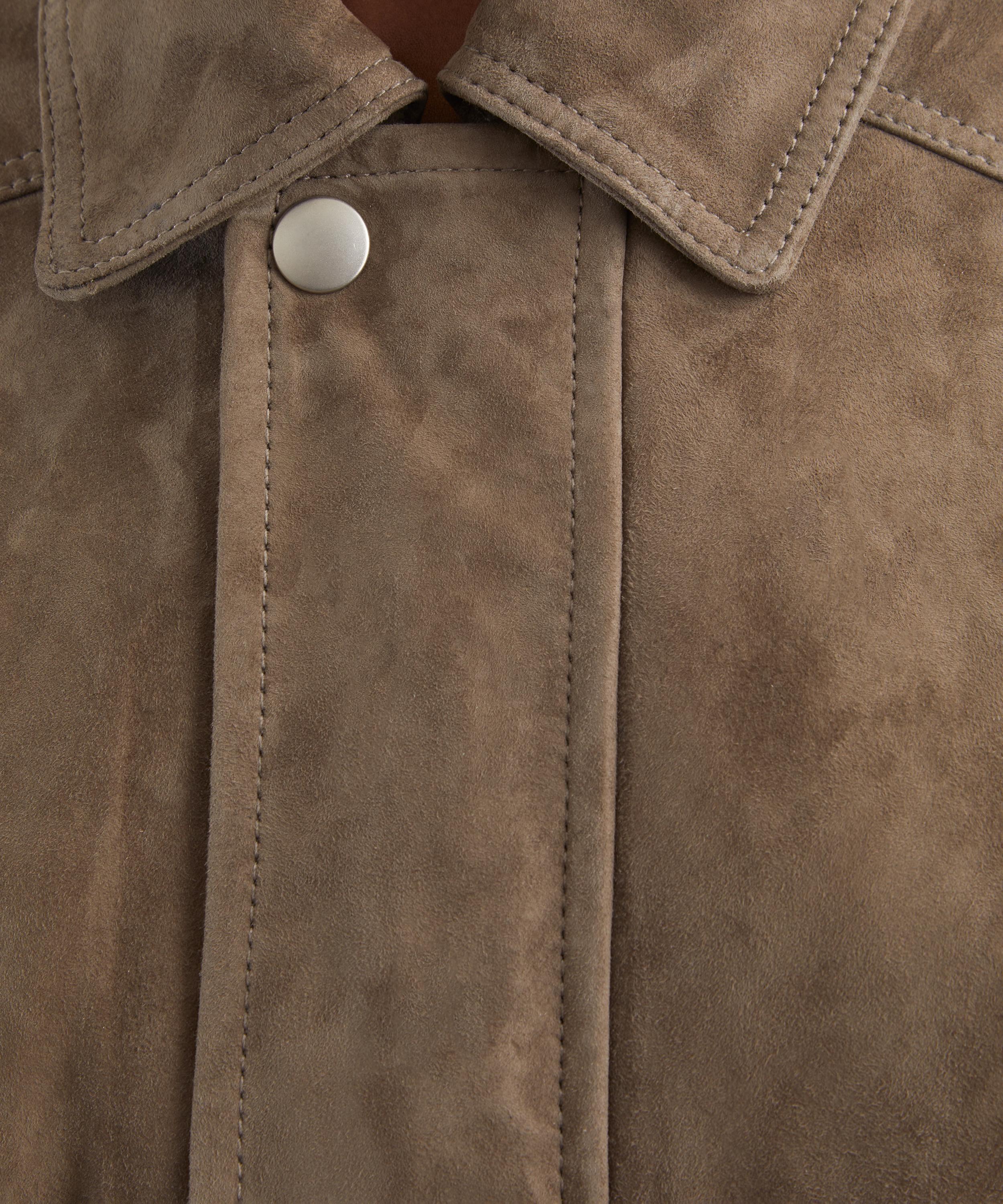 ARMA - Frederica Suede Bomber Jacket image number 4