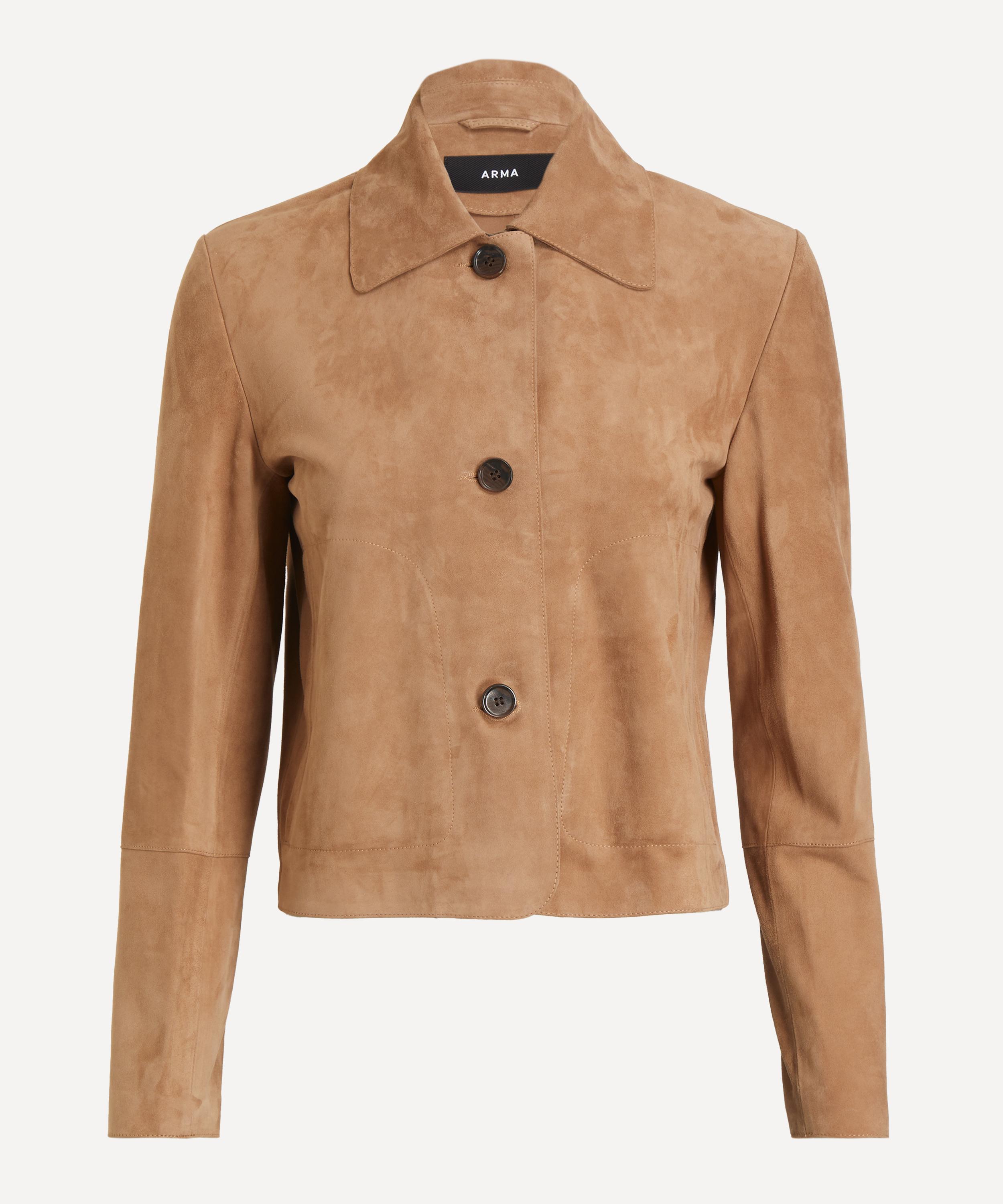 ARMA - Emy Mocha Suede Jacket