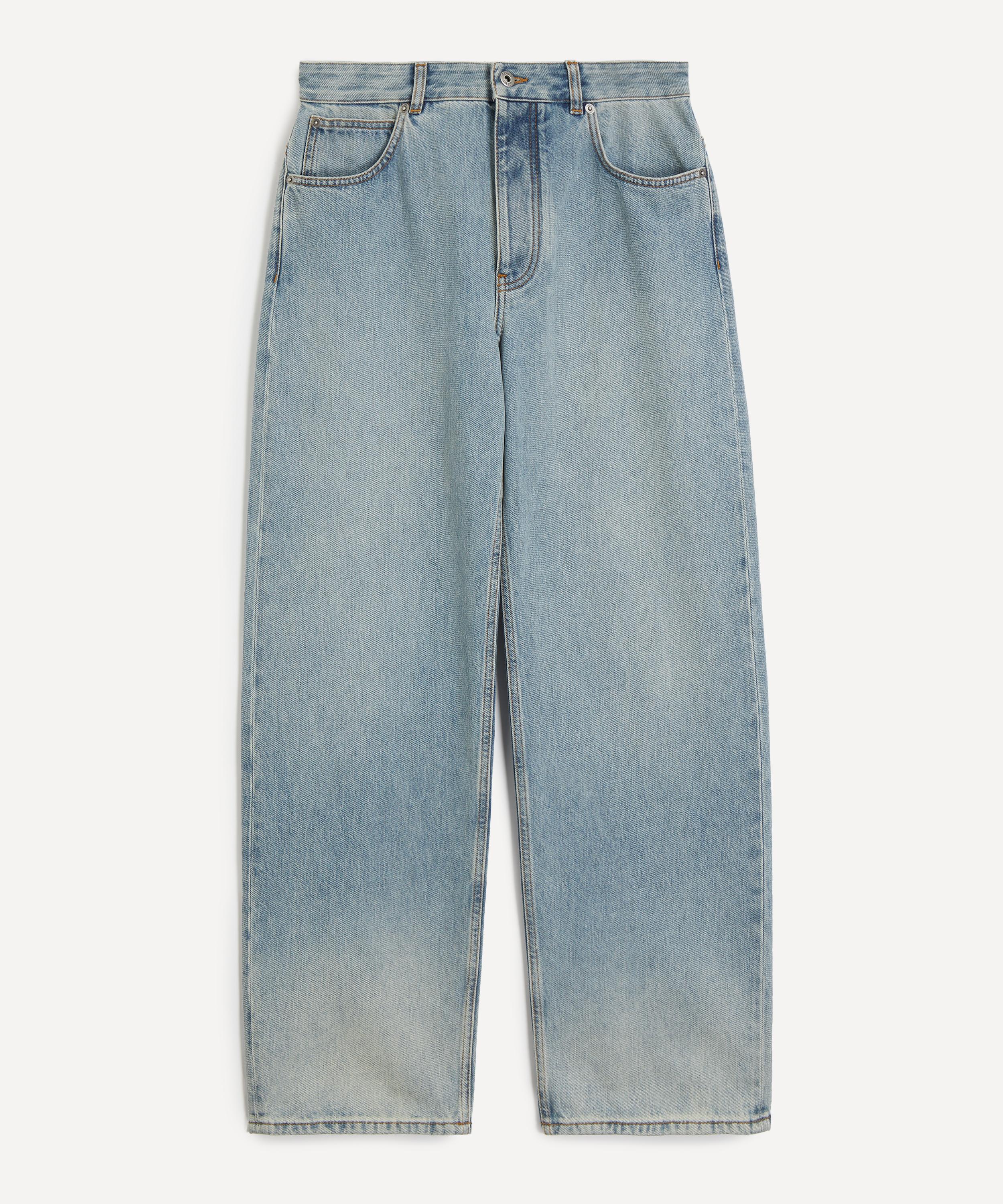 Loewe - Vintage Blue Relaxed-Fit Denim Jeans