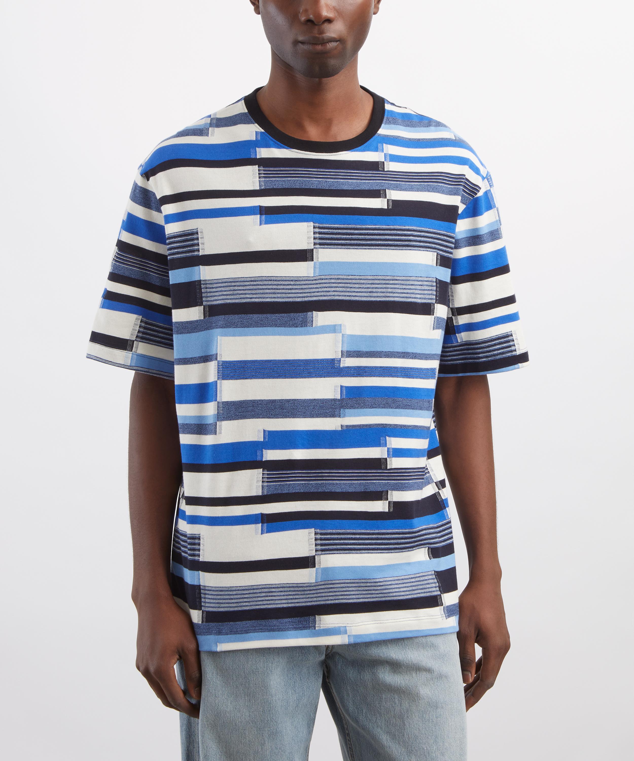 Loewe - Loose-Fit Irregular Stripe T-Shirt image number 2