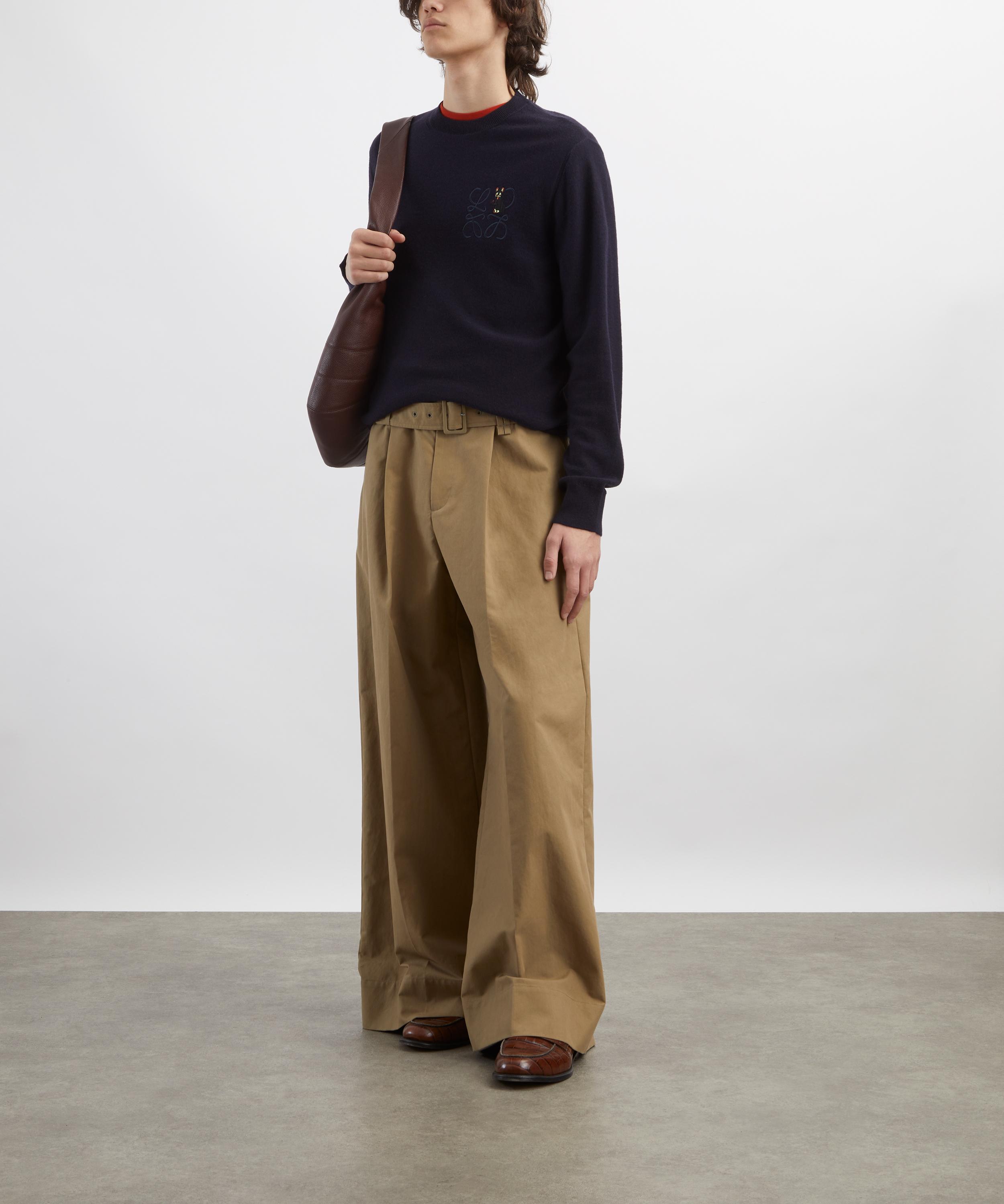 Loewe - Cat Anagram Wool Jumper image number 1