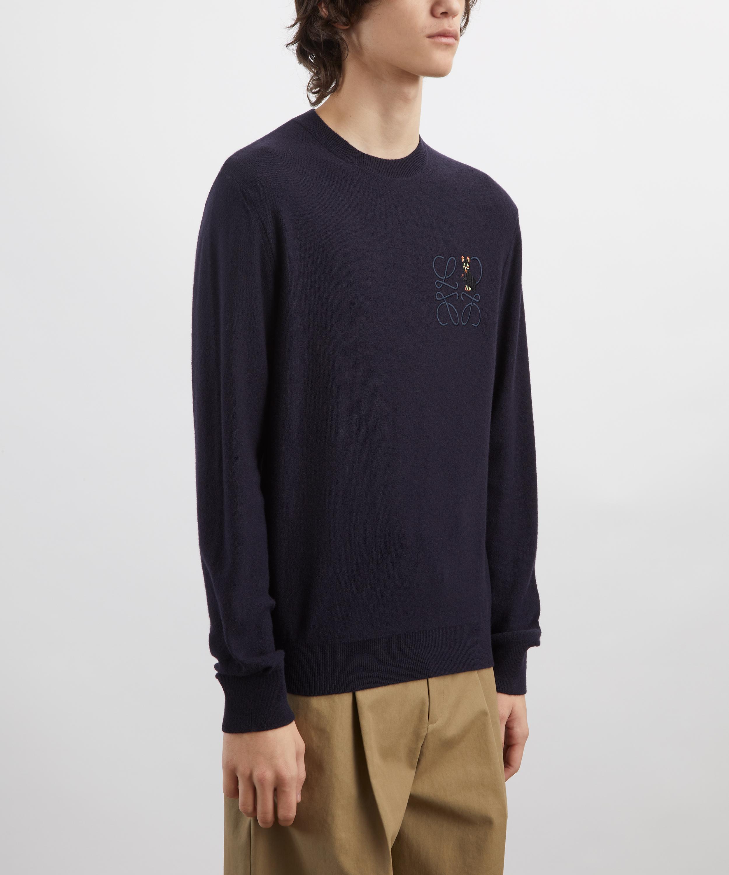 Loewe - Cat Anagram Wool Jumper image number 2