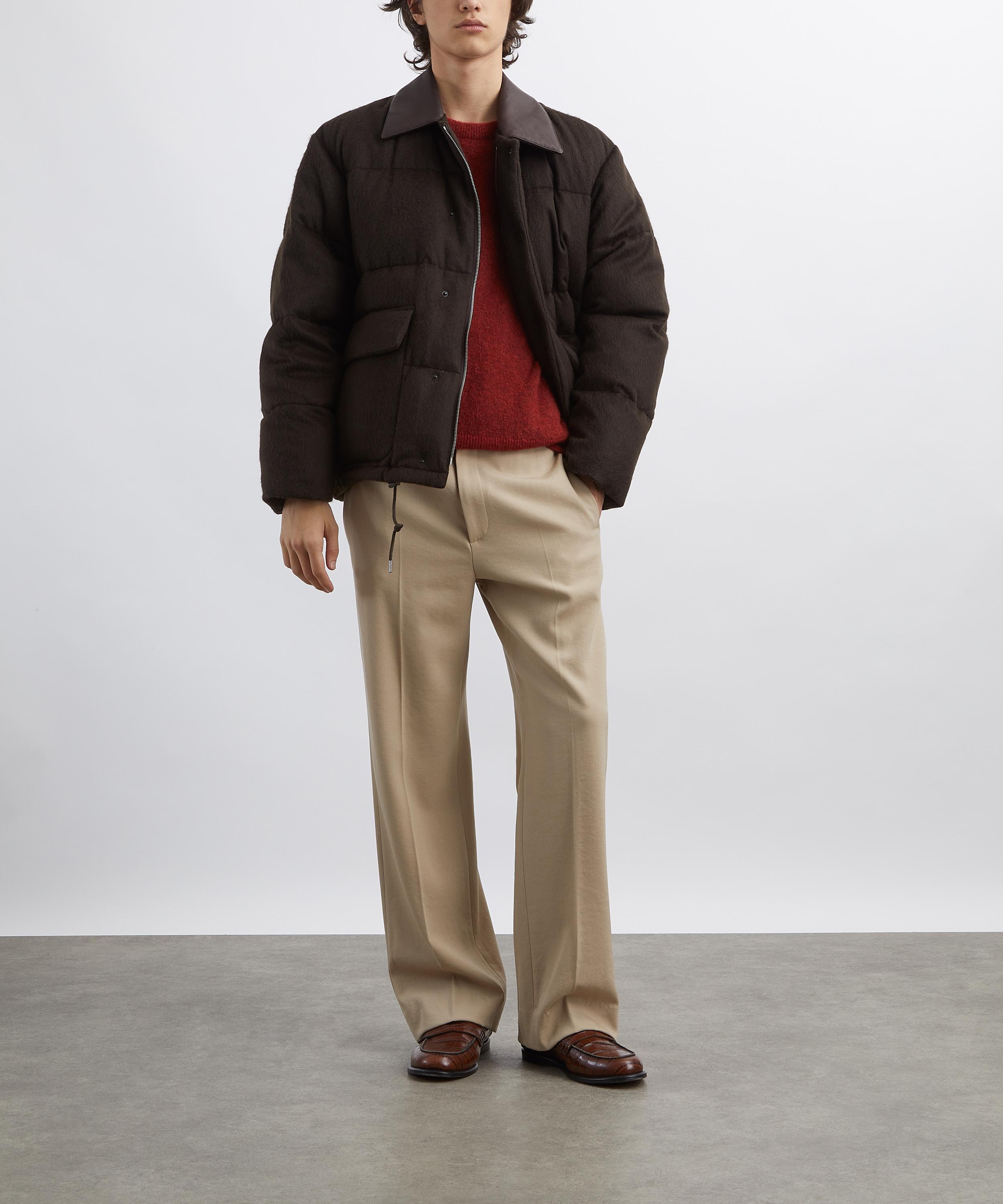 Auralee Baby Camel Flannel Down Puffer Jacket | Liberty