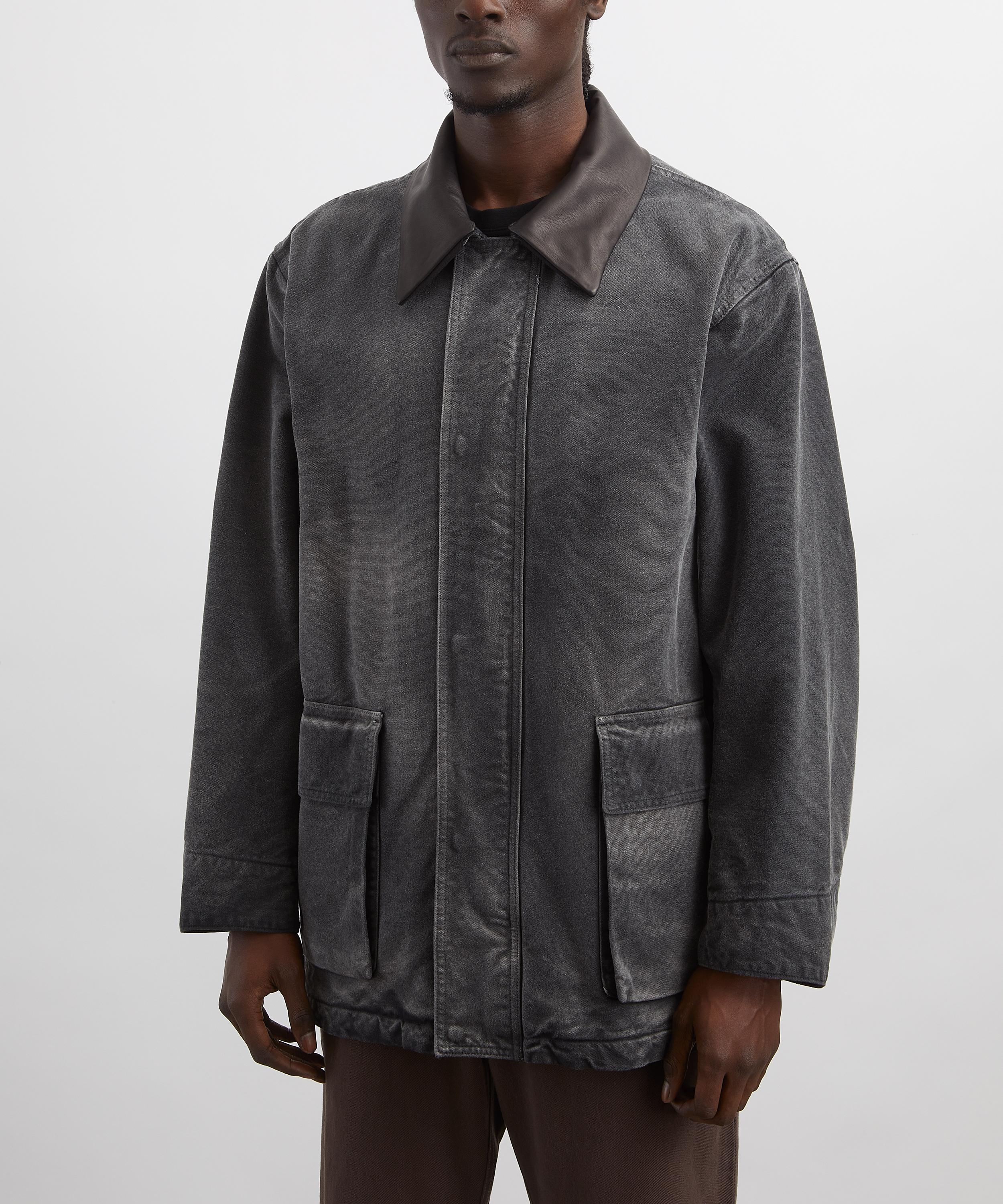 Auralee - Garment-Dyed Cotton Blouson Jacket image number 2