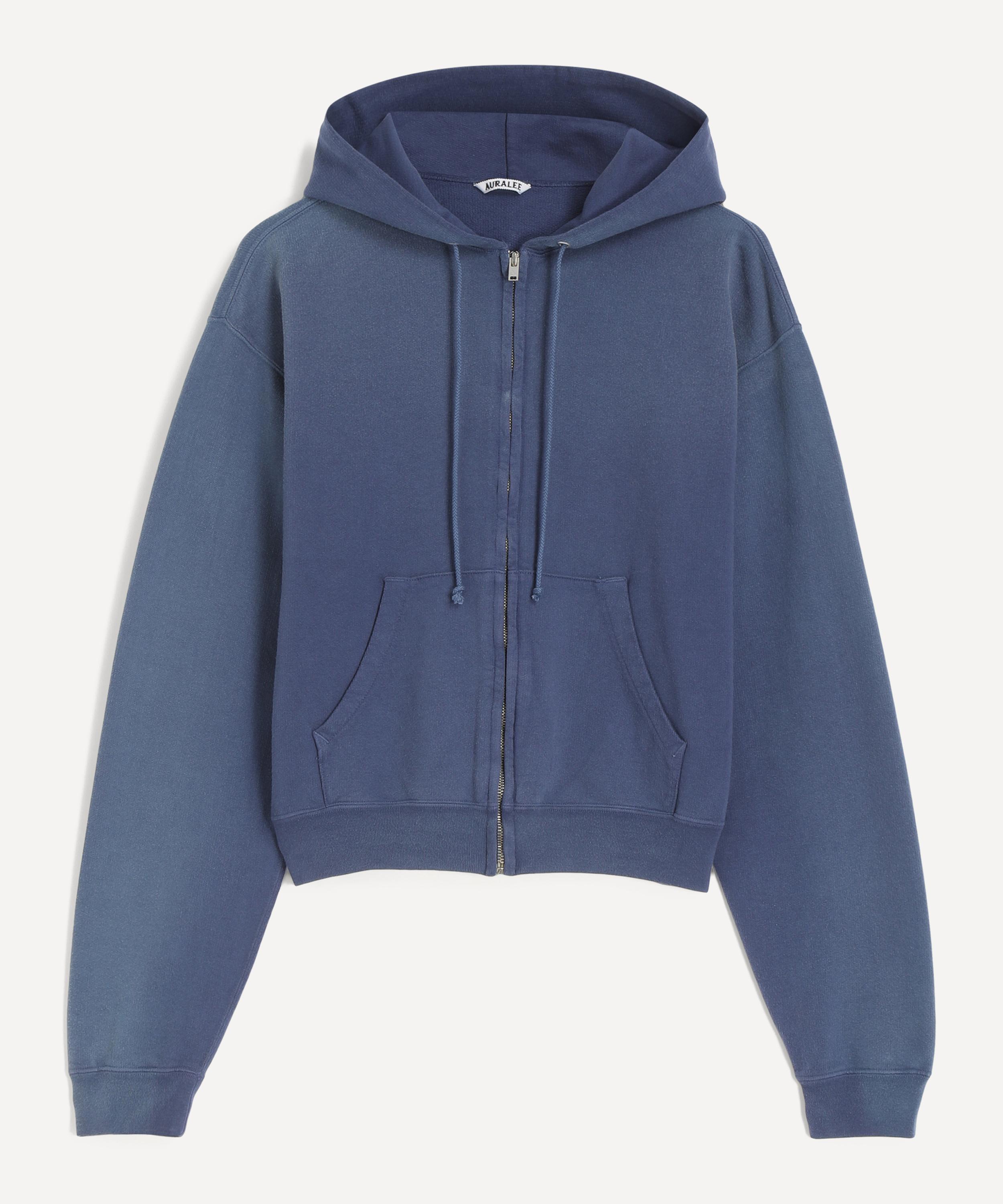 Auralee - Pima Light Sweat Zipped Parka