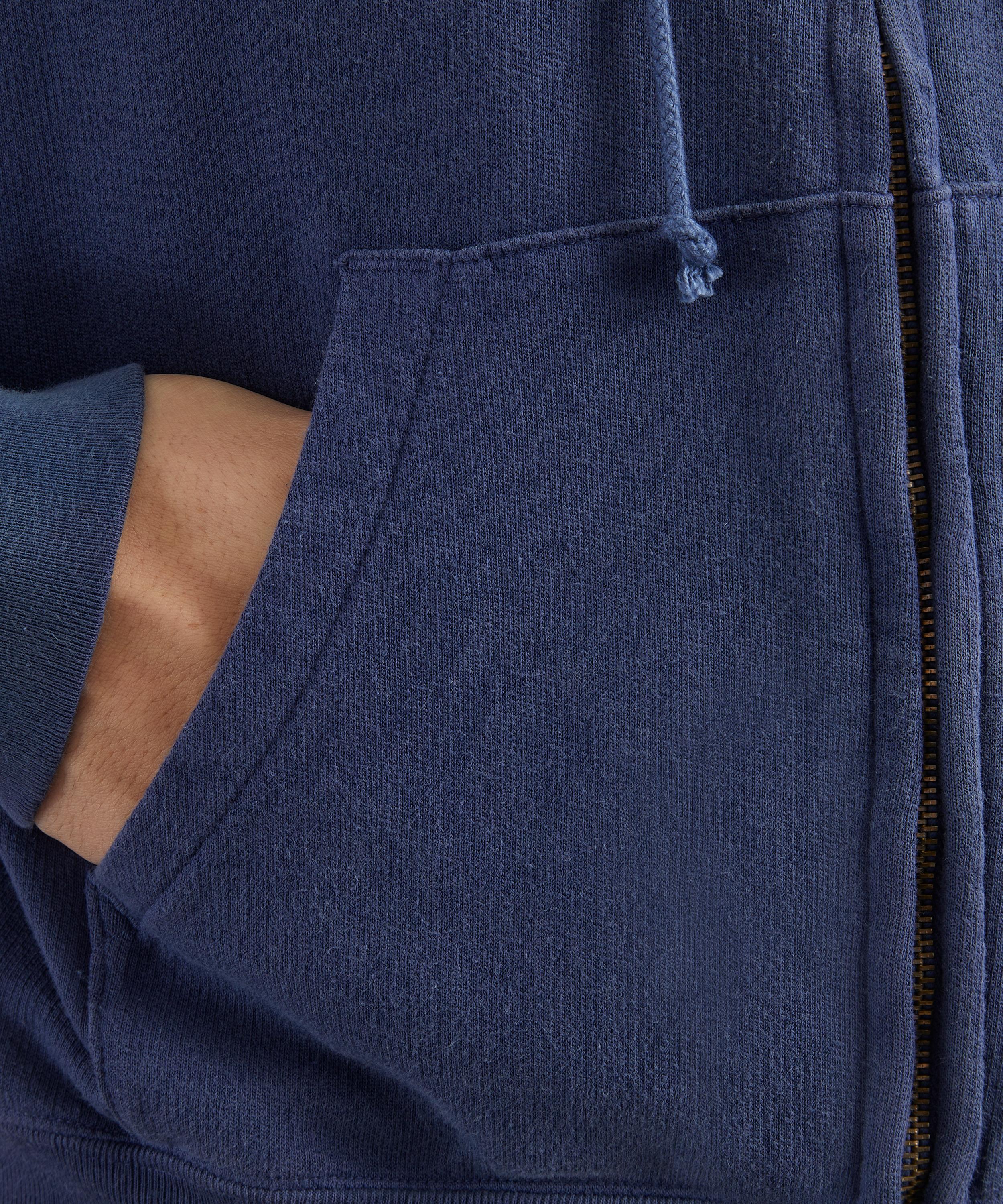 Auralee - Pima Light Sweat Zipped Parka image number 4