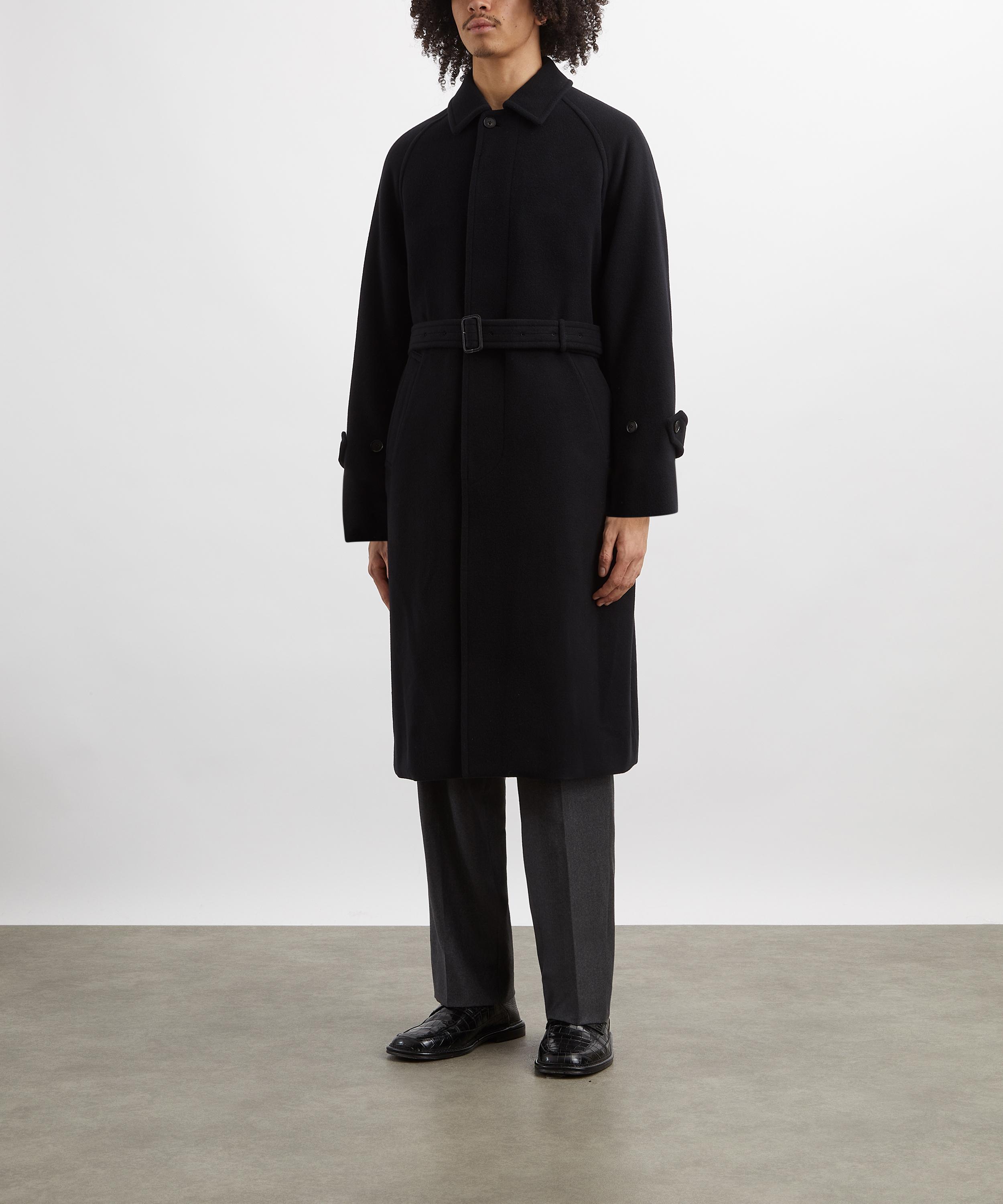 Auralee - Super-Fine Wool Mosser Soutien Collar Coat image number 2