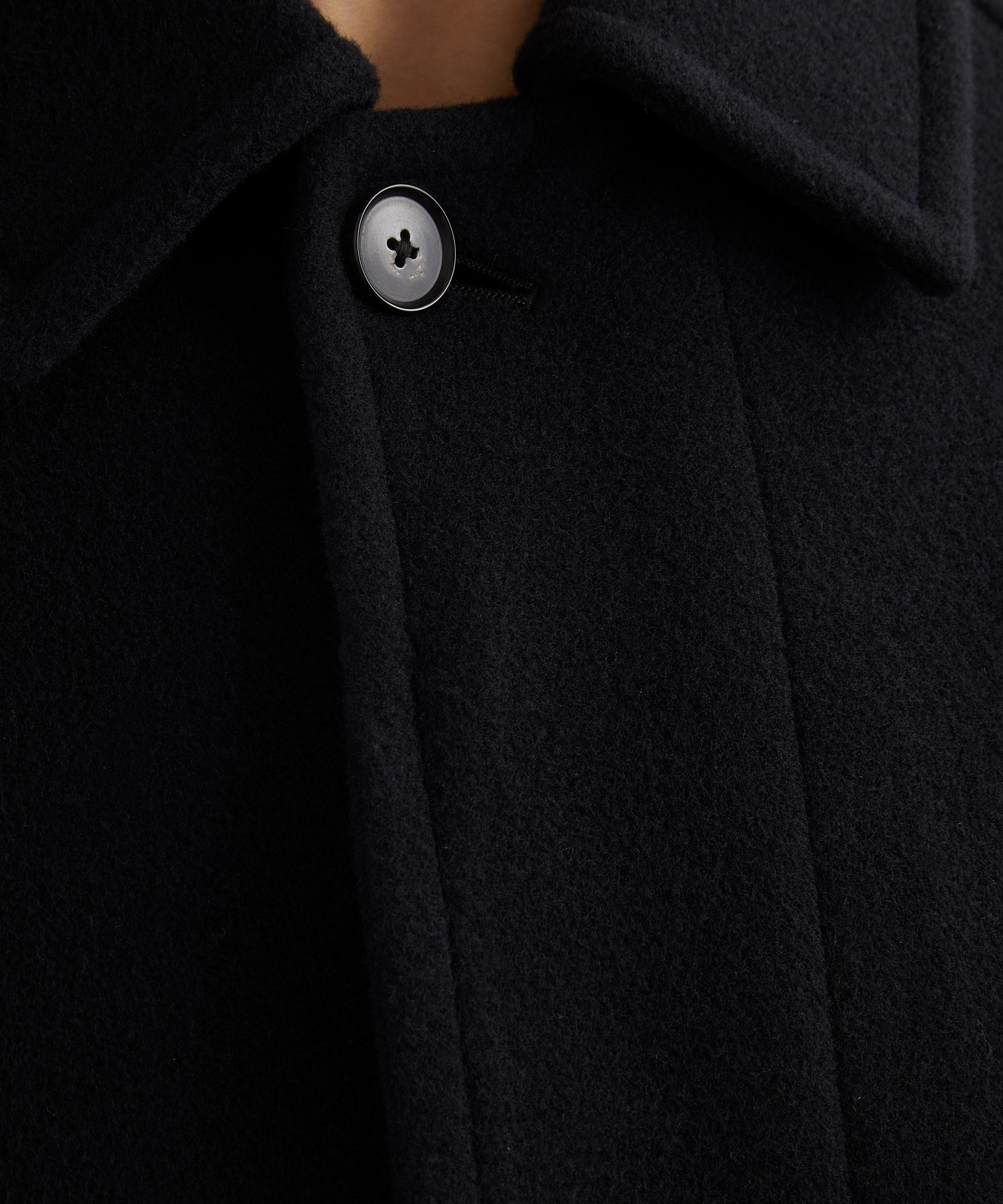 Auralee - Super-Fine Wool Mosser Soutien Collar Coat image number 4