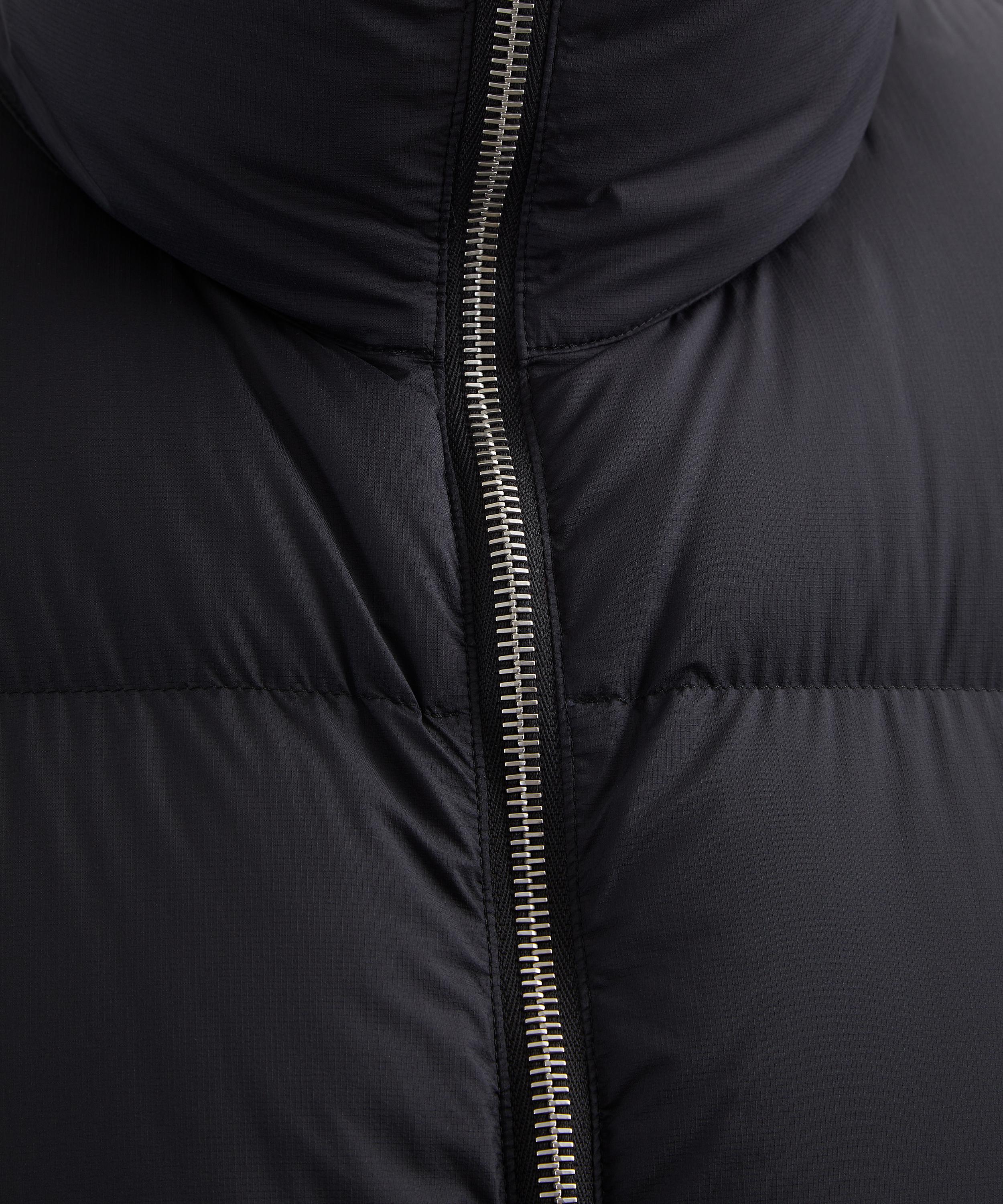 Auralee - Black Super Light Ripstop Down Jacket image number 4