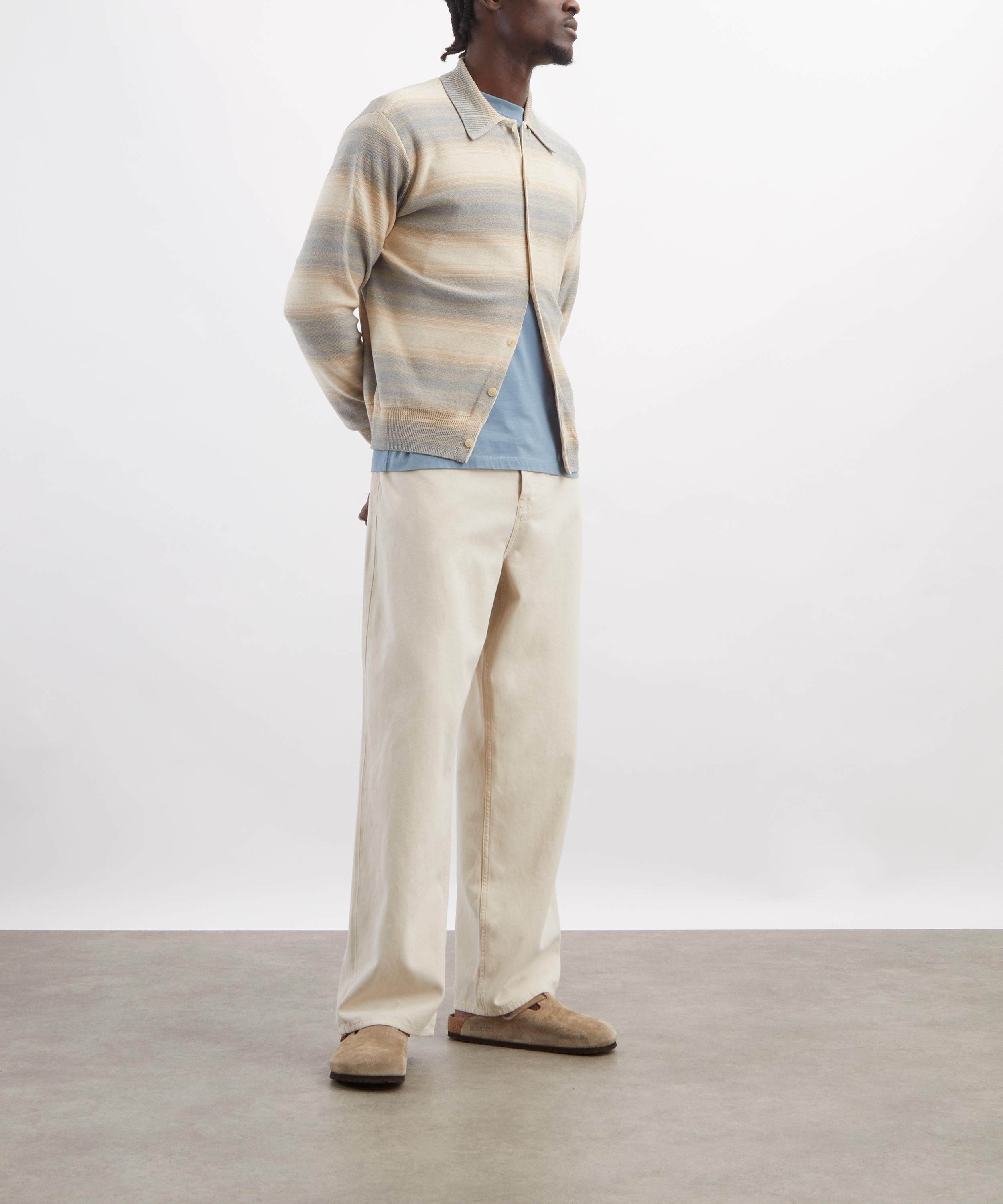 Auralee Gradient Stripe Knit Cardigan | Liberty