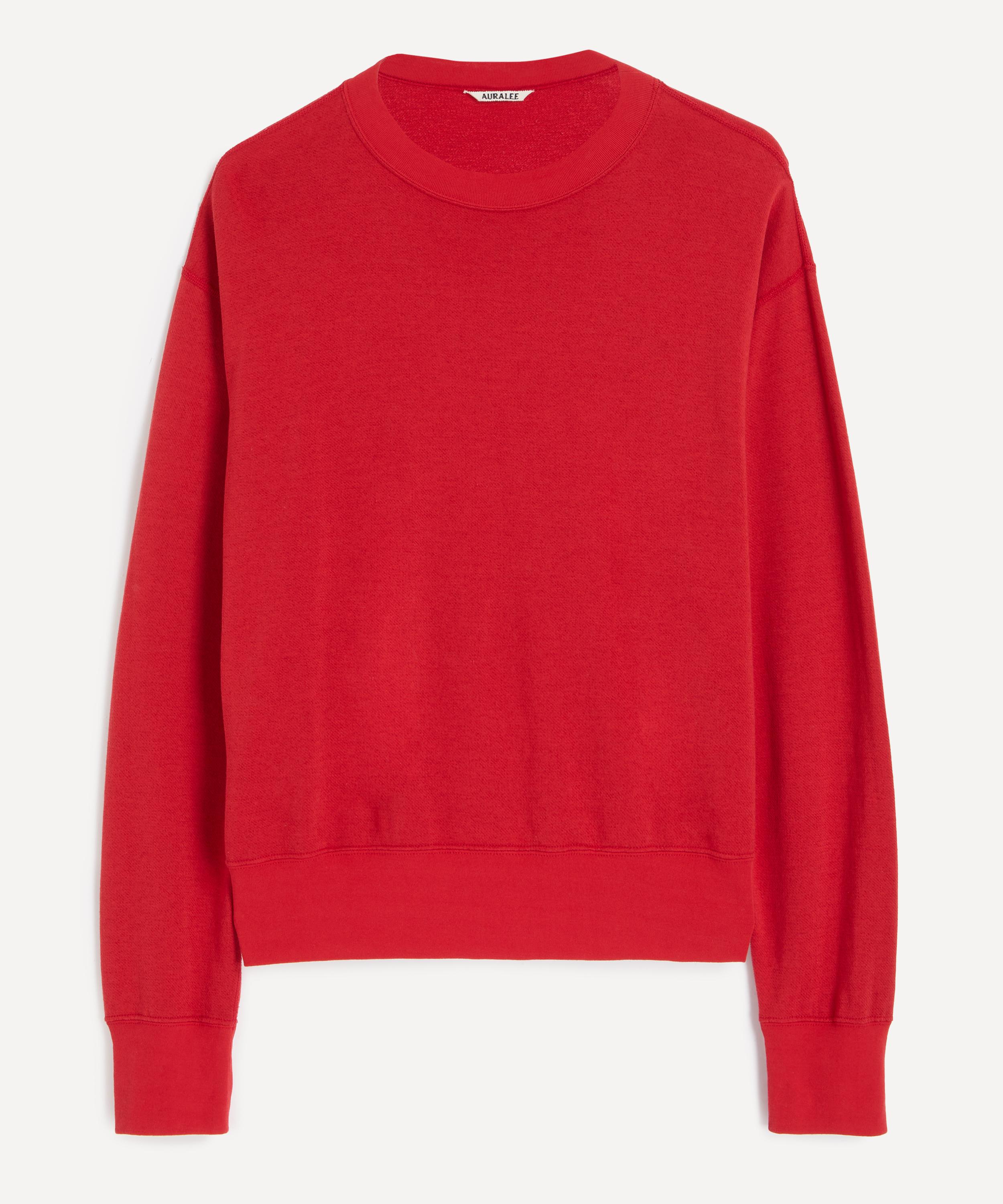 Auralee - Red High Twist Light Jumper