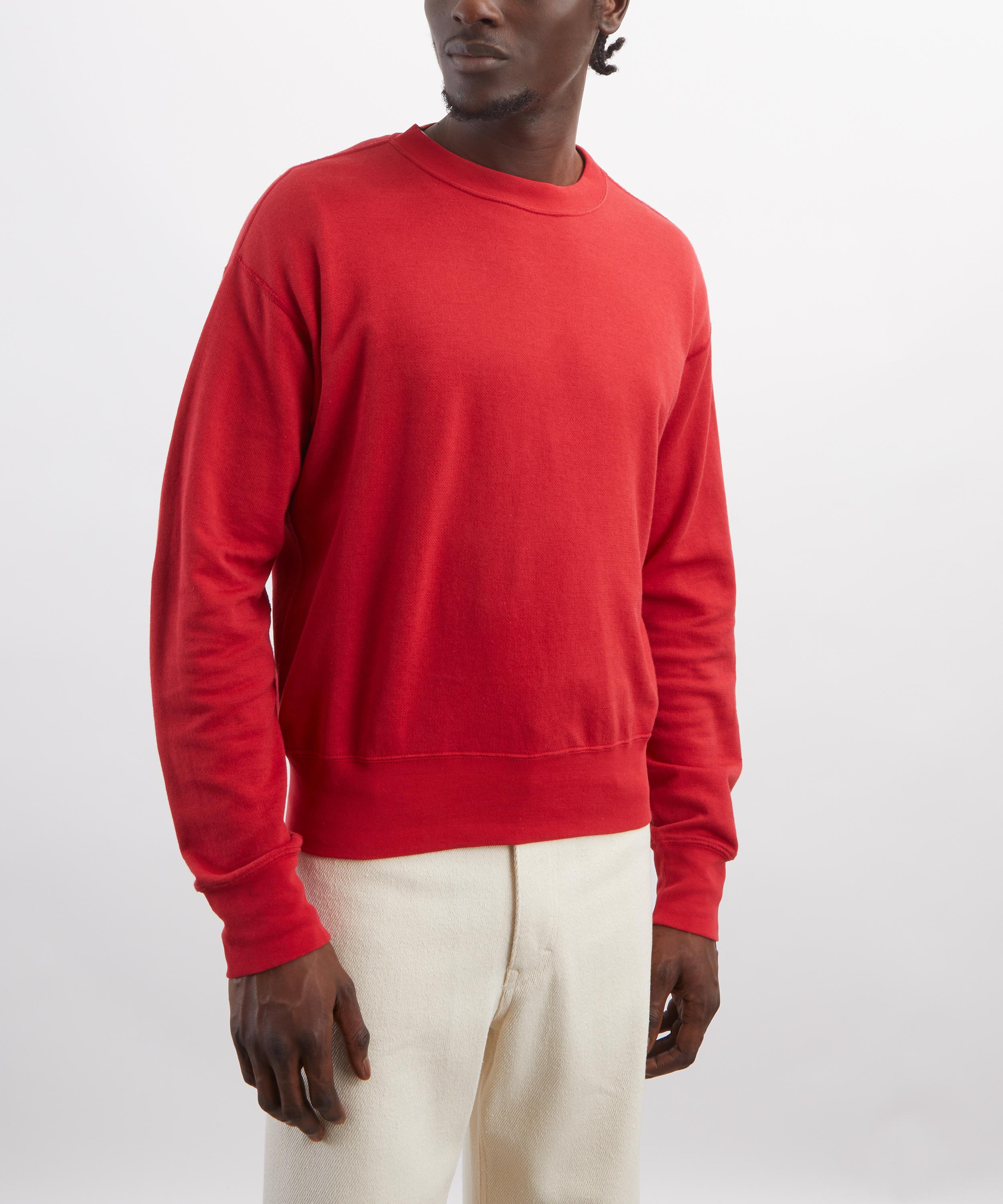 Auralee - Red High Twist Light Jumper image number 2