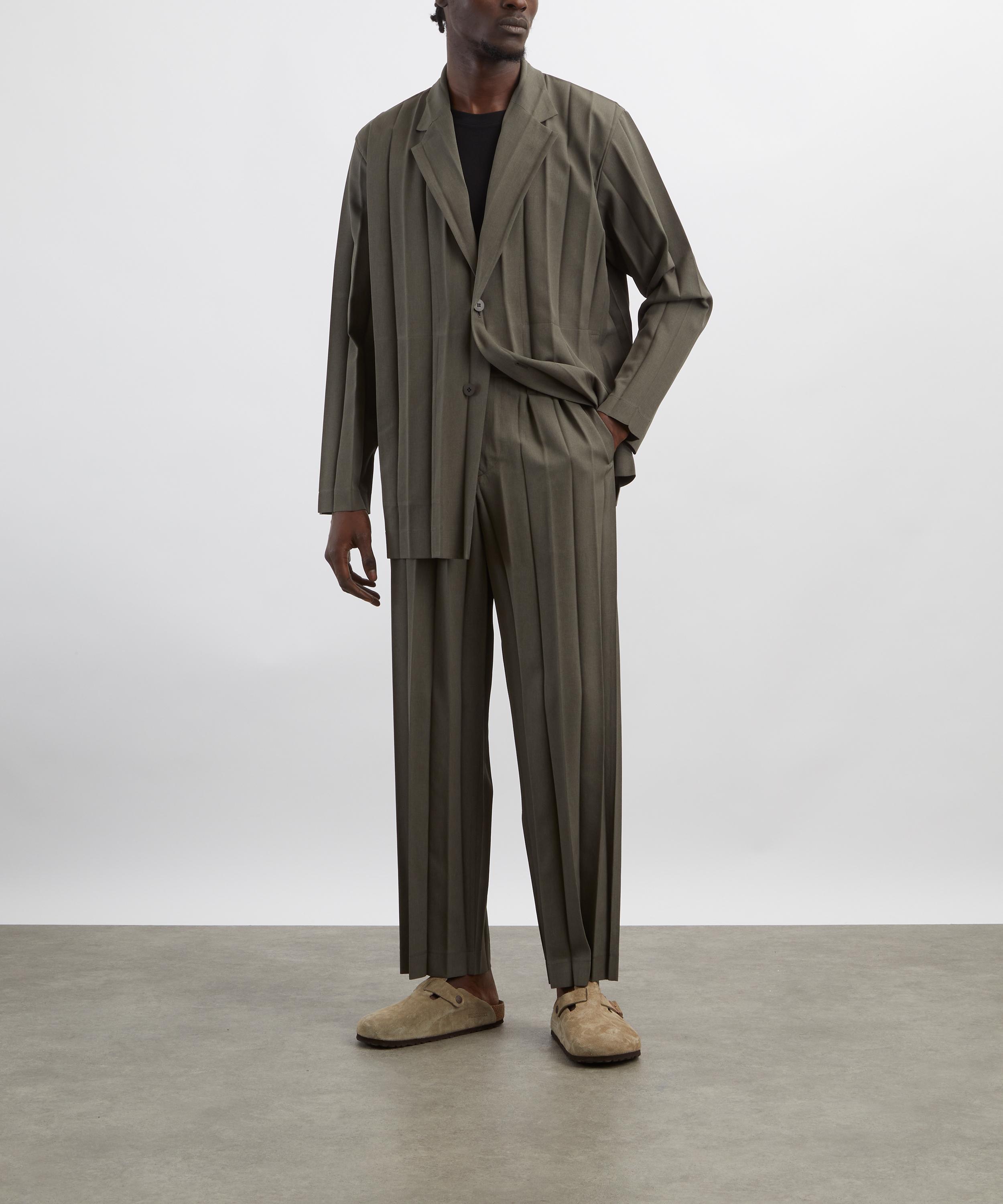 HOMME PLISSÉ ISSEY MIYAKE - EDGE ENSEMBLE  Pleated Jacket image number 1