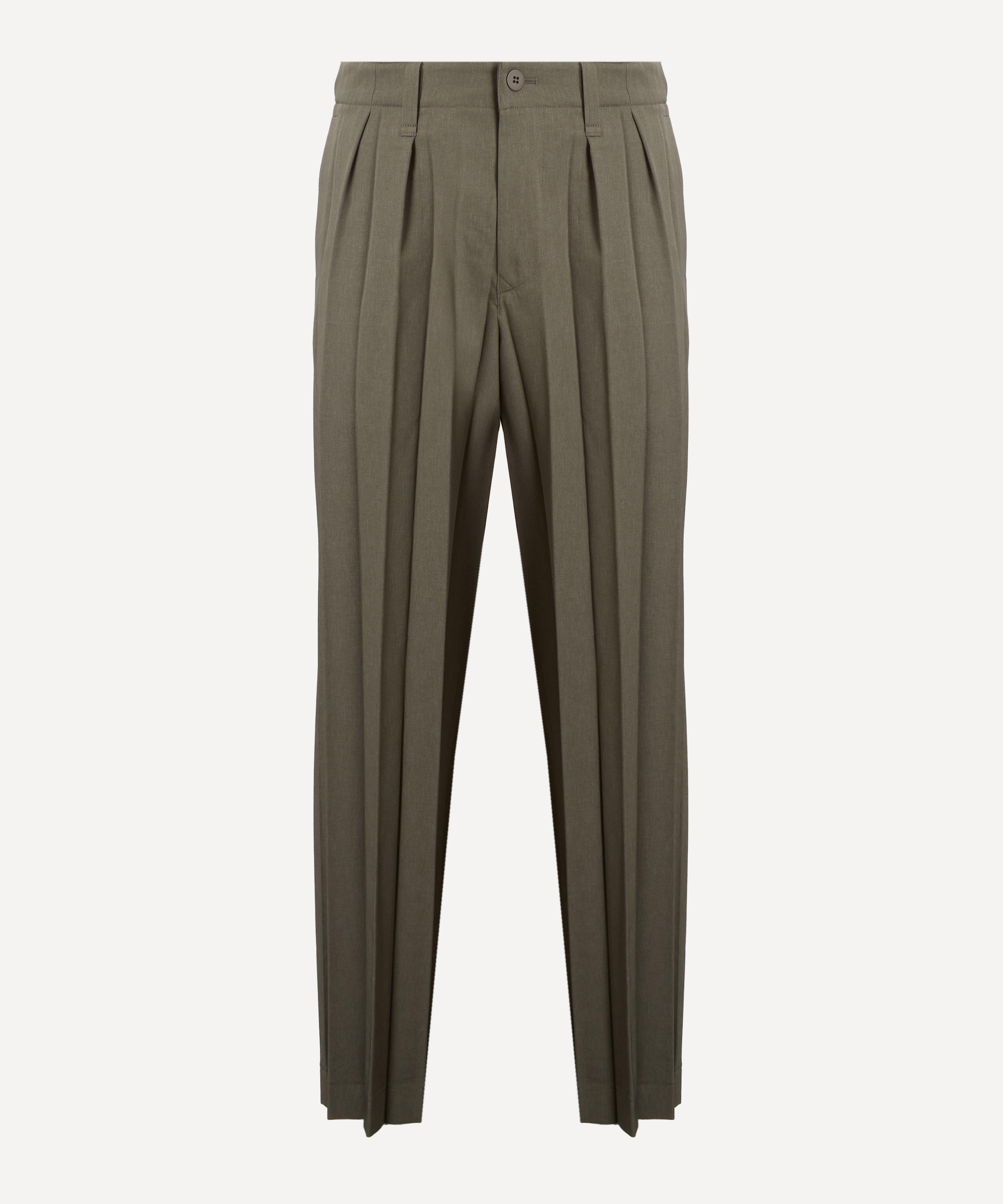 HOMME PLISSÉ ISSEY MIYAKE - EDGE ENSEMBLE Pleated Trousers