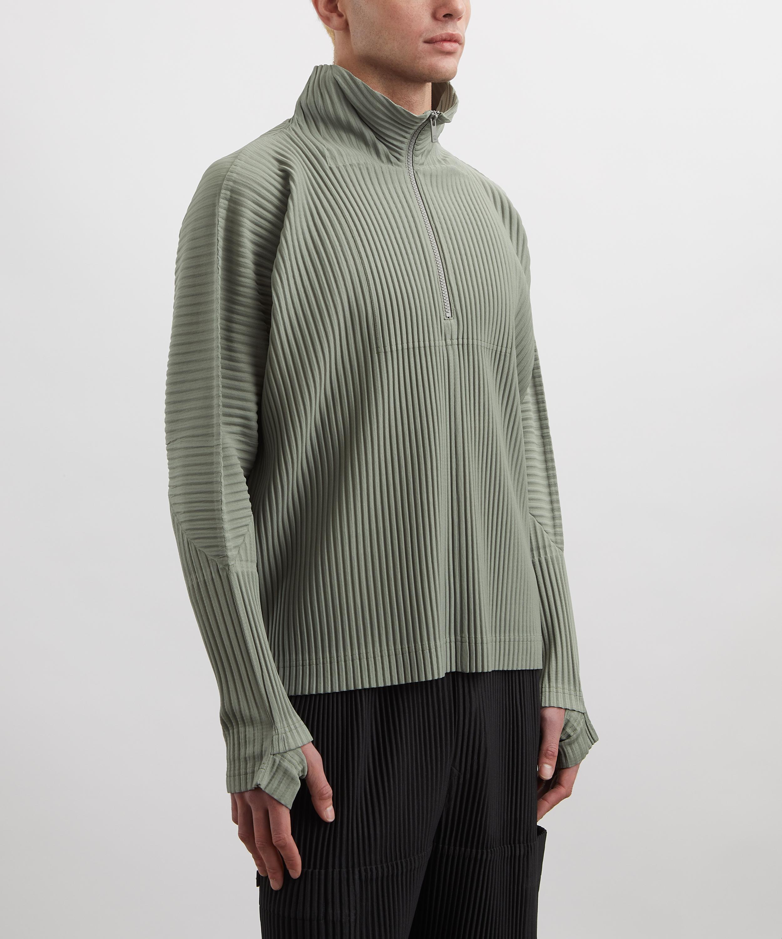 HOMME PLISSÉ ISSEY MIYAKE - Pleated Half Zip Top image number 2