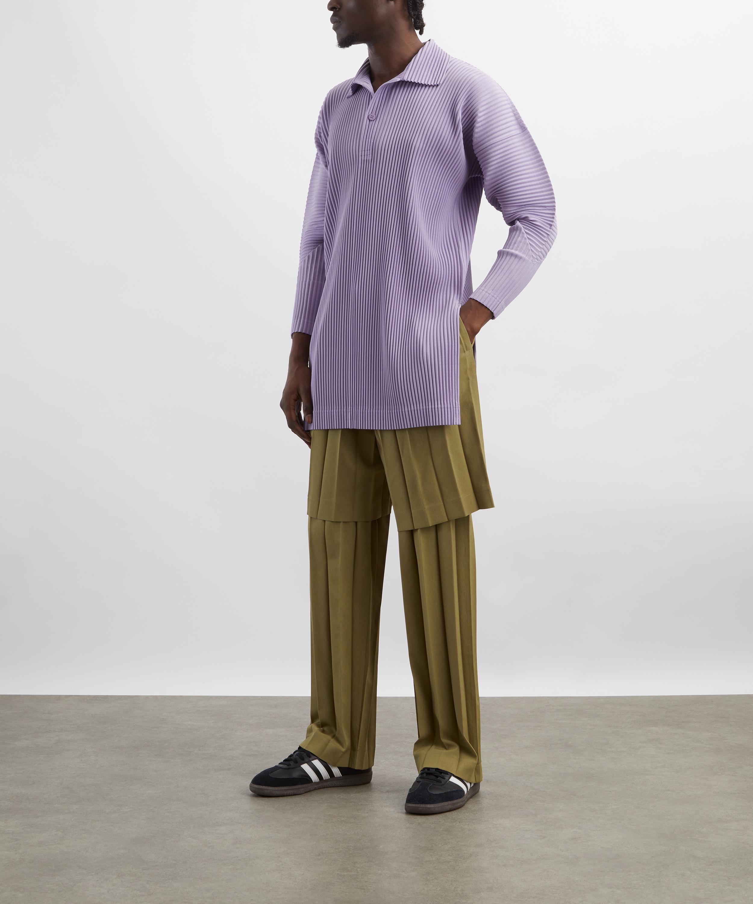 HOMME PLISS&Eacute; ISSEY MIYAKE - MONTHLY COLOURS DECEMBER Pleated Shirt image number 1