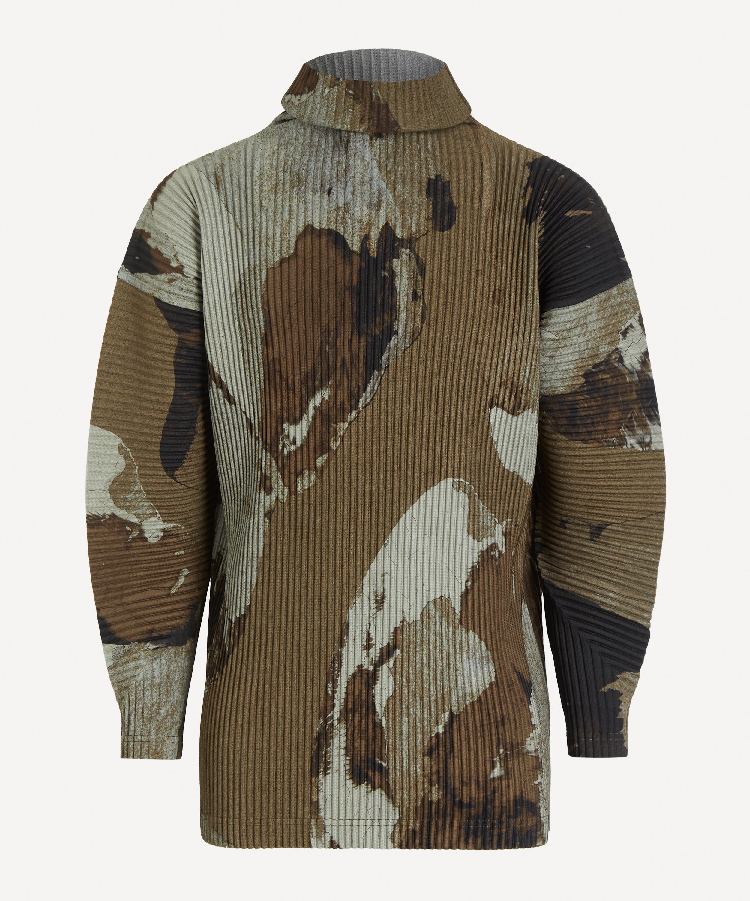 HOMME PLISS&Eacute; ISSEY MIYAKE - PAINTED STONE Pleated Top