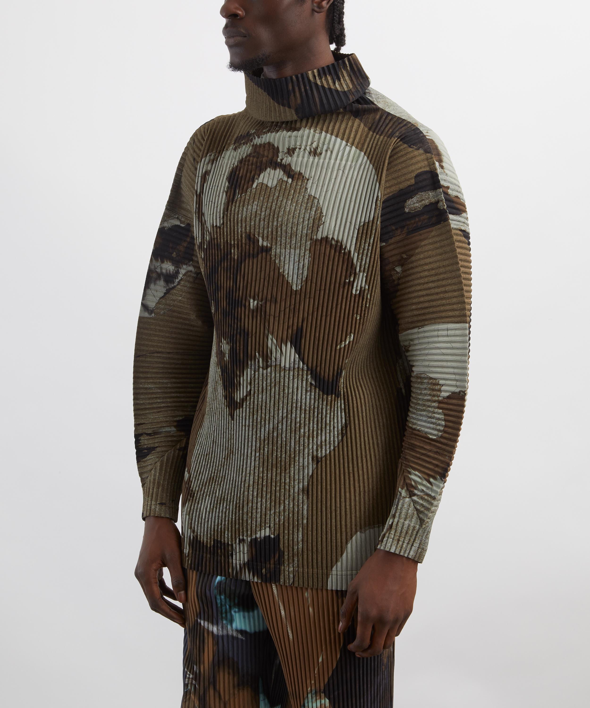 HOMME PLISS&Eacute; ISSEY MIYAKE - PAINTED STONE Pleated Top image number 2