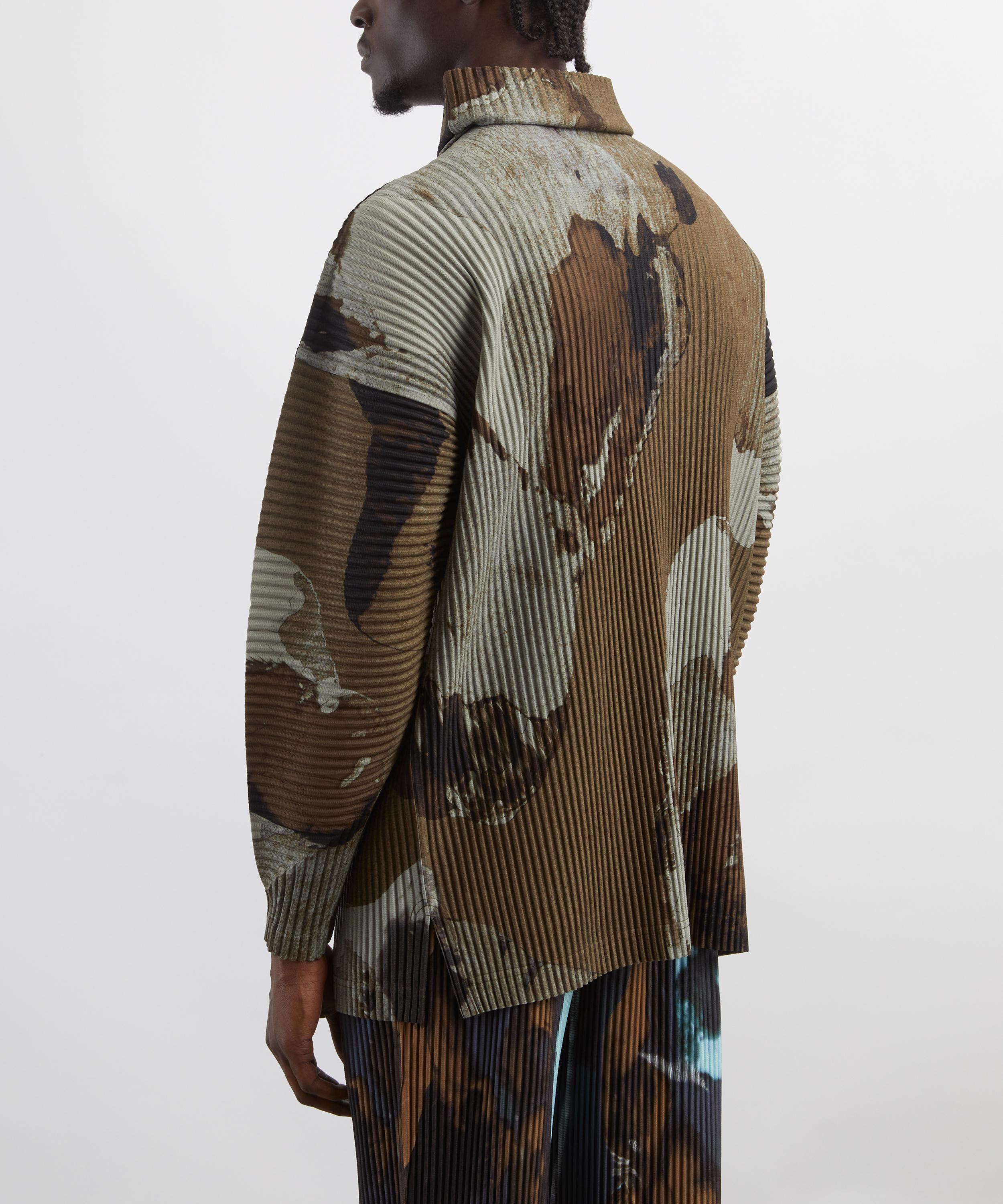 HOMME PLISS&Eacute; ISSEY MIYAKE - PAINTED STONE Pleated Top image number 3