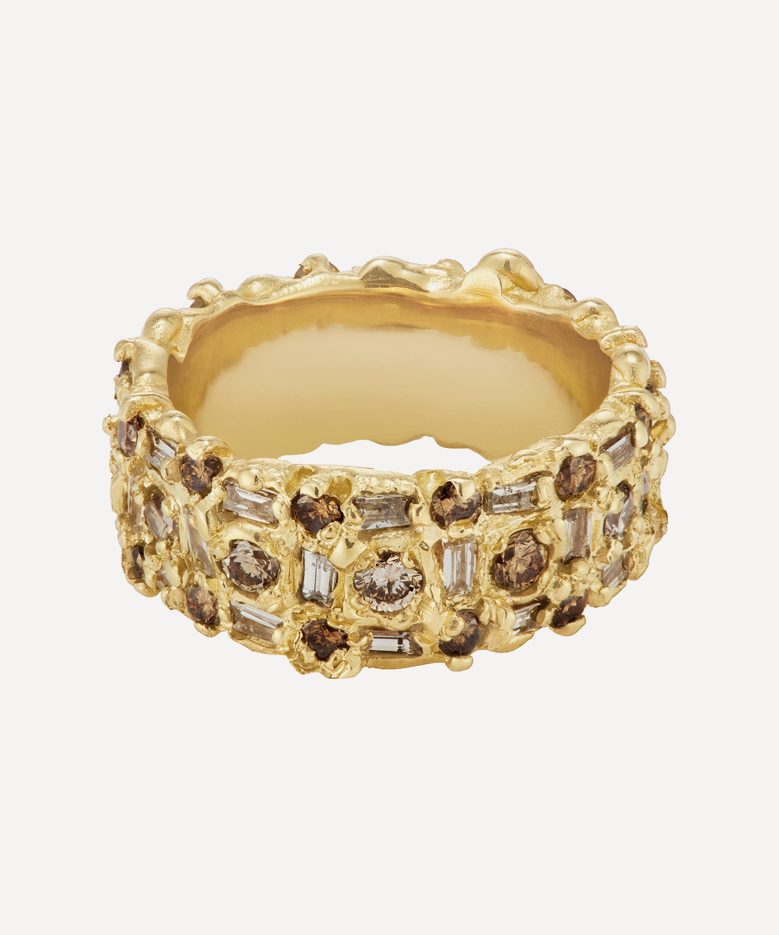 Ellis Mhairi Cameron - 14ct Gold Armach Diamond Eternity Ring IV