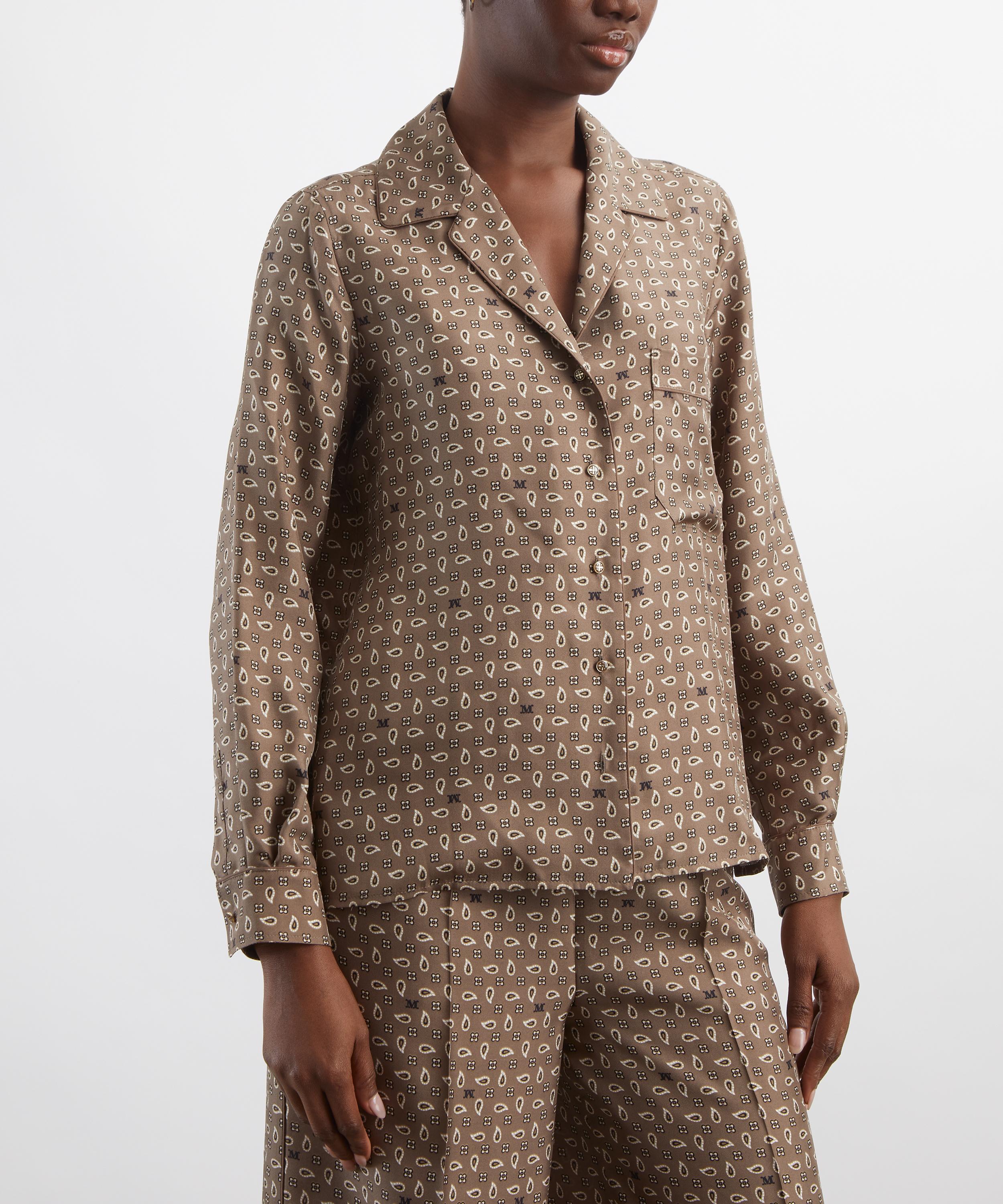 Max Mara - Disco Printed Silk Shirt image number 2