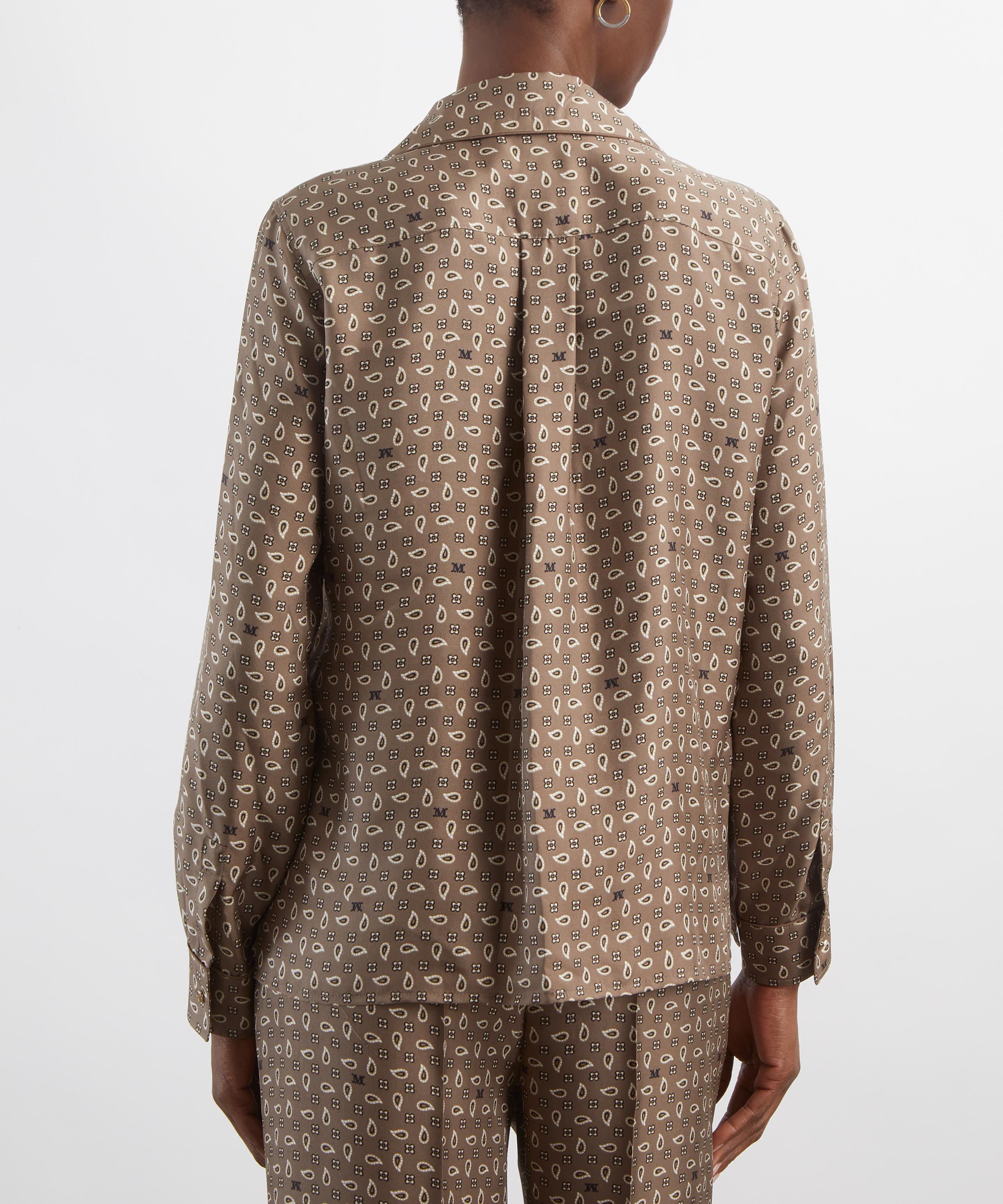 Max Mara - Disco Printed Silk Shirt image number 2