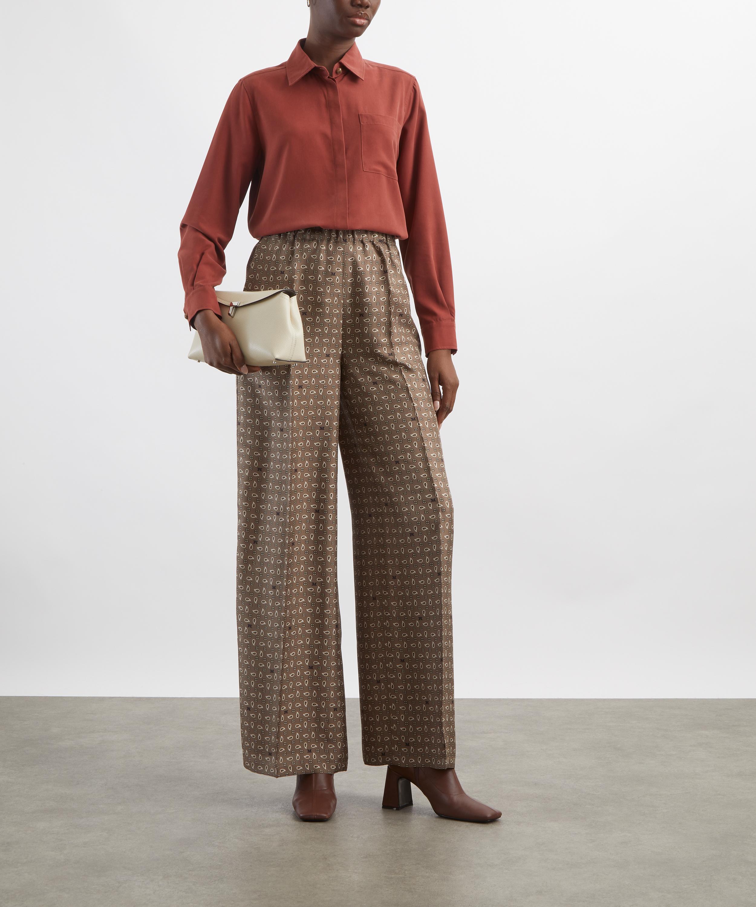 Max Mara - Siamese Silk Canvas Shirt image number 1