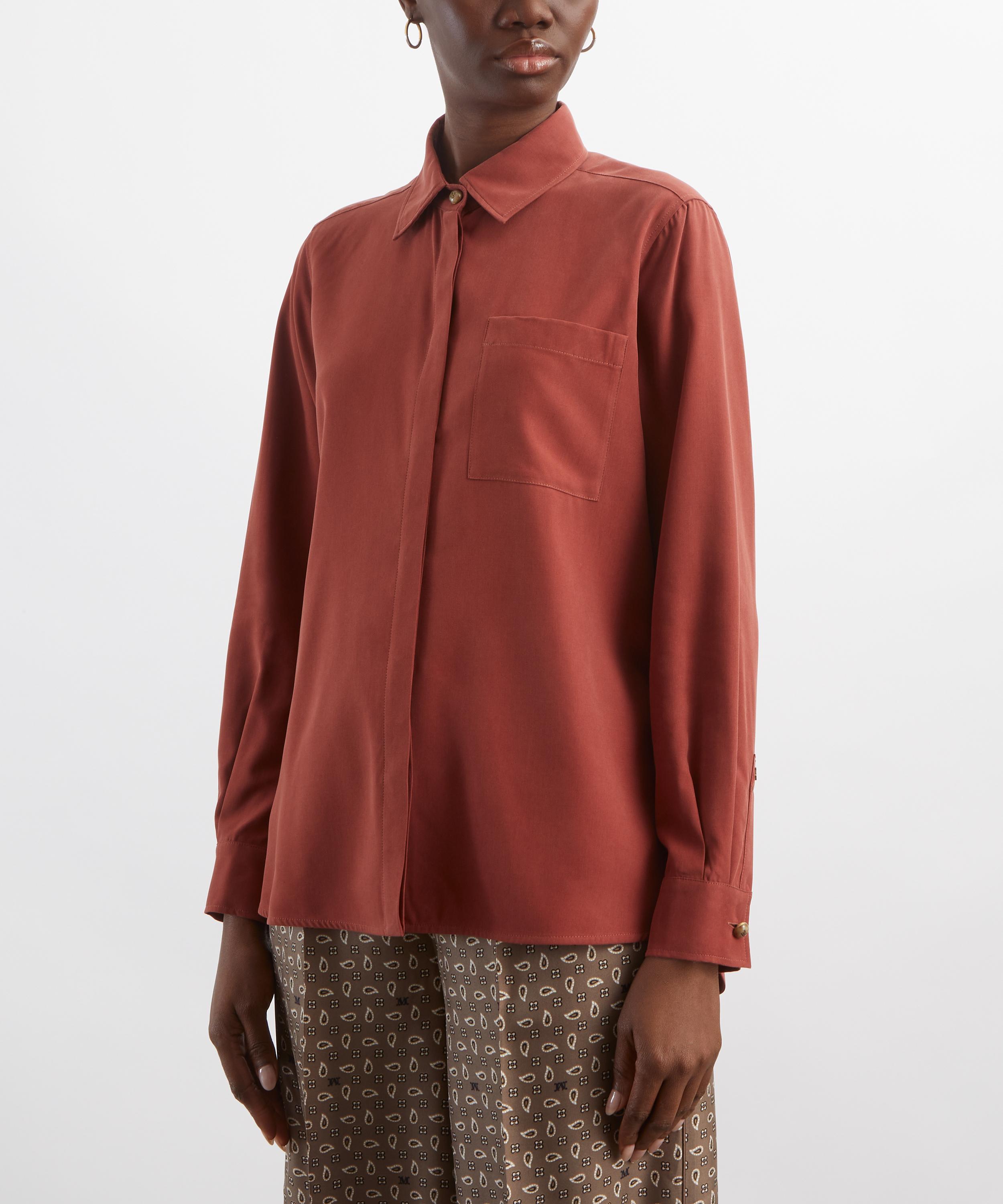Max Mara - Siamese Silk Canvas Shirt image number 2