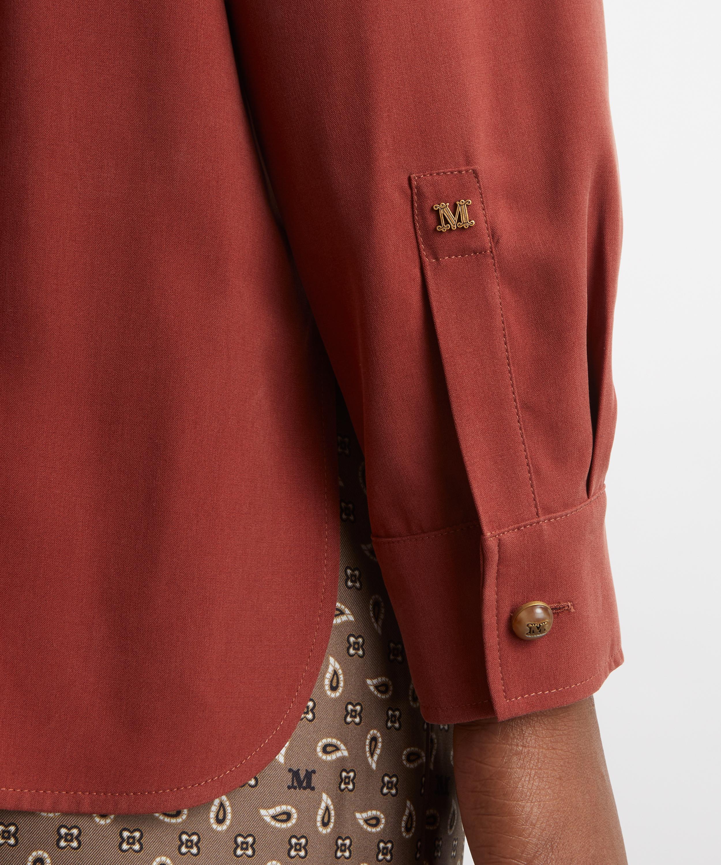 Max Mara - Siamese Silk Canvas Shirt image number 4