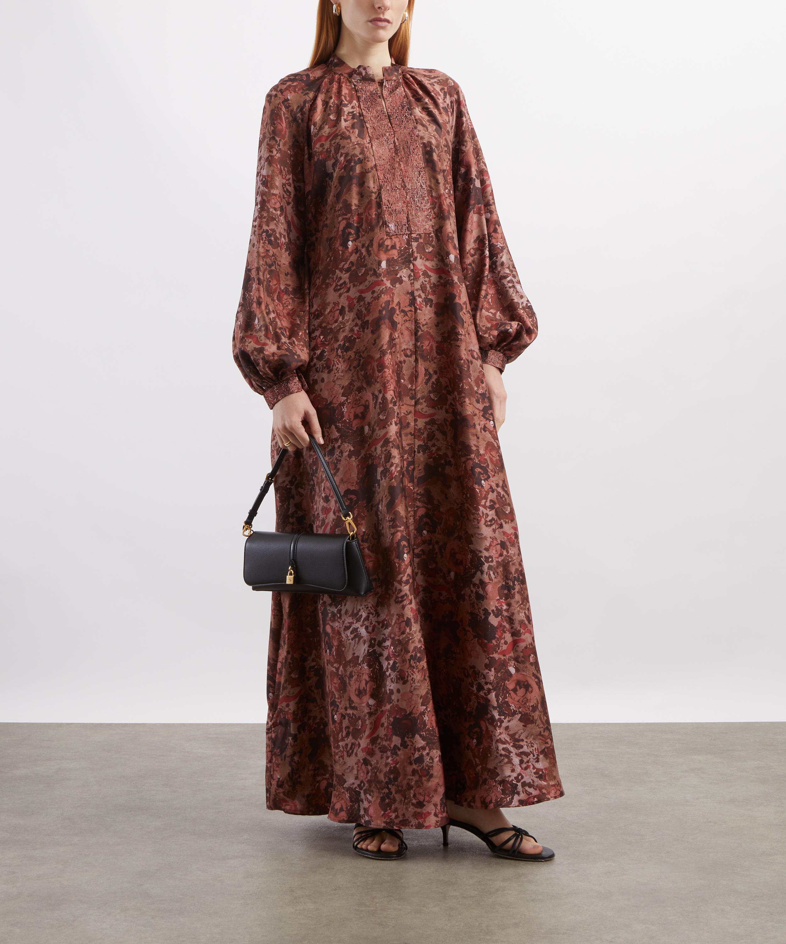 Max Mara - Alpe Printed Silk Dress image number 1