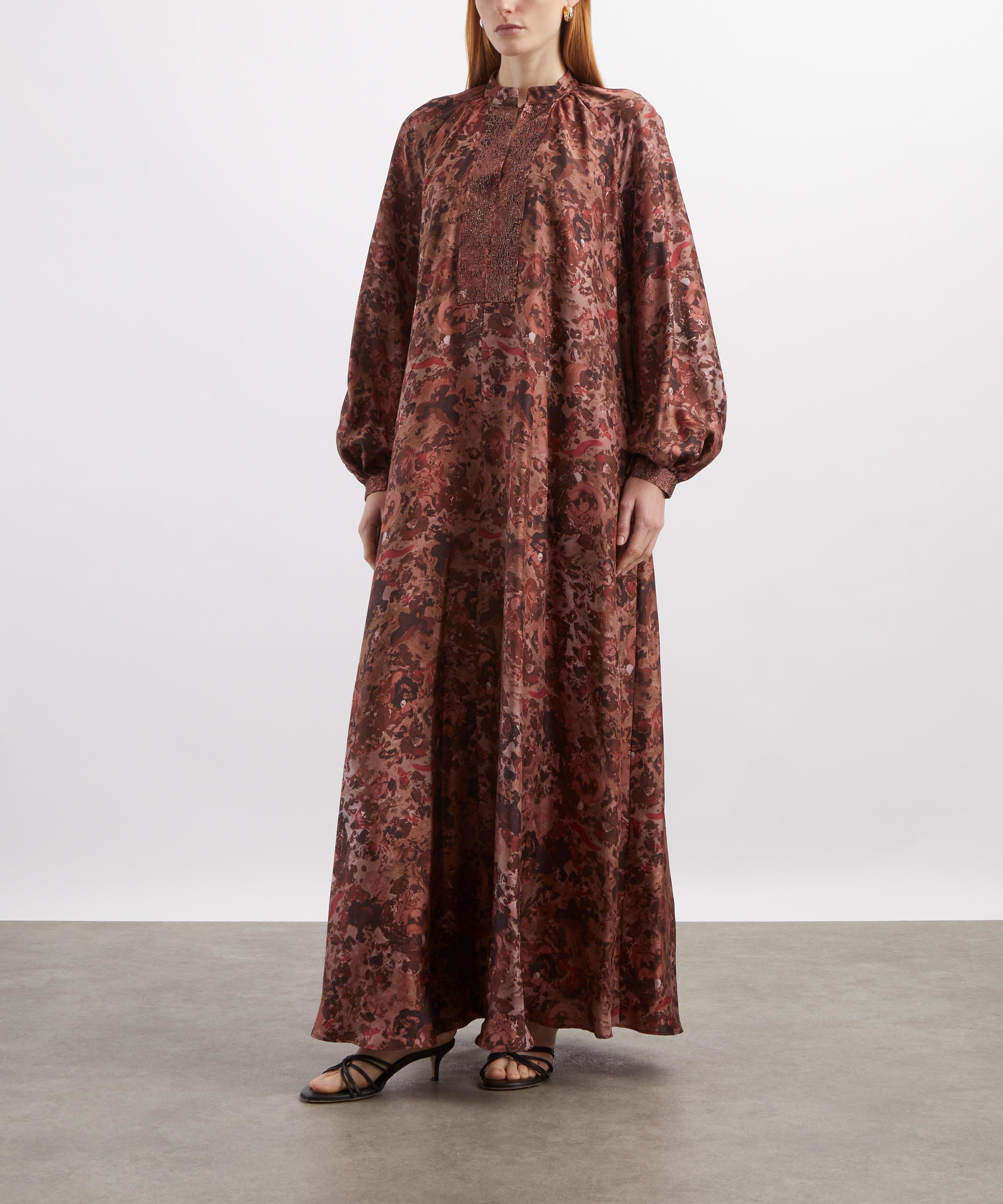 Max Mara - Alpe Printed Silk Dress image number 2