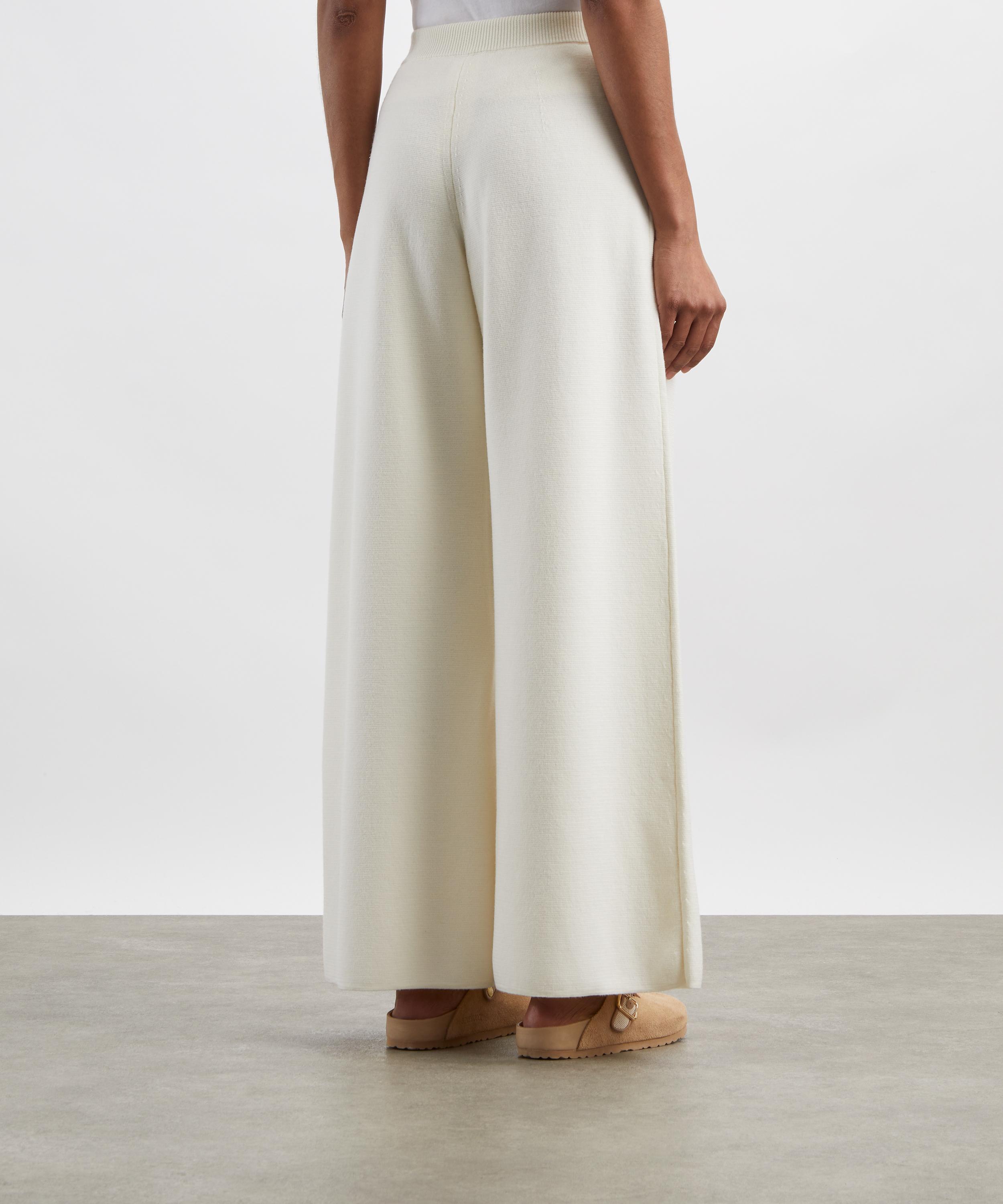 Max Mara - Bora Wide-Fit Wool Trousers image number 3