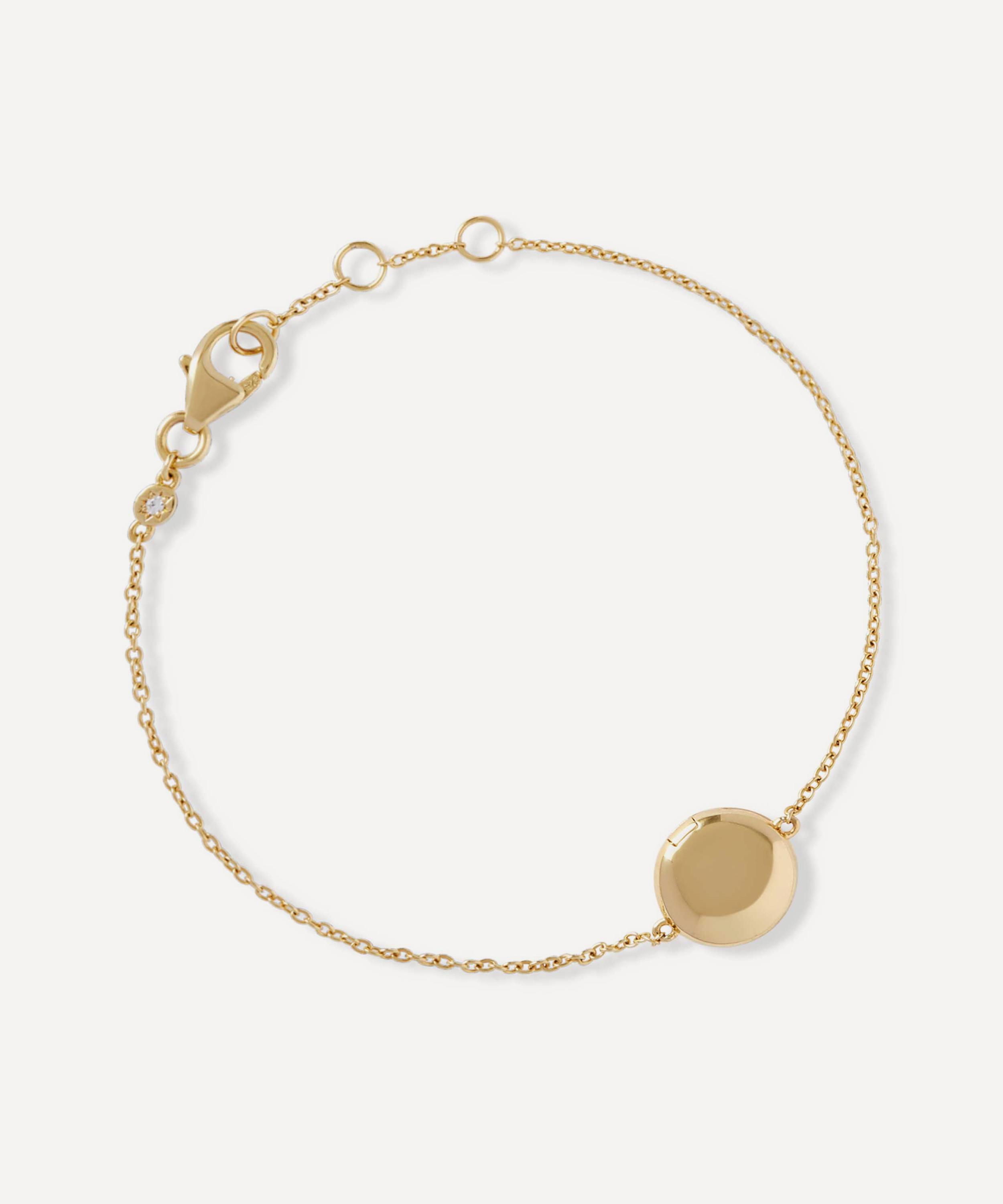 Astley Clarke - 18ct Gold-Plated Vermeil Silver Stilla Pearl Locket Bracelet image number 2