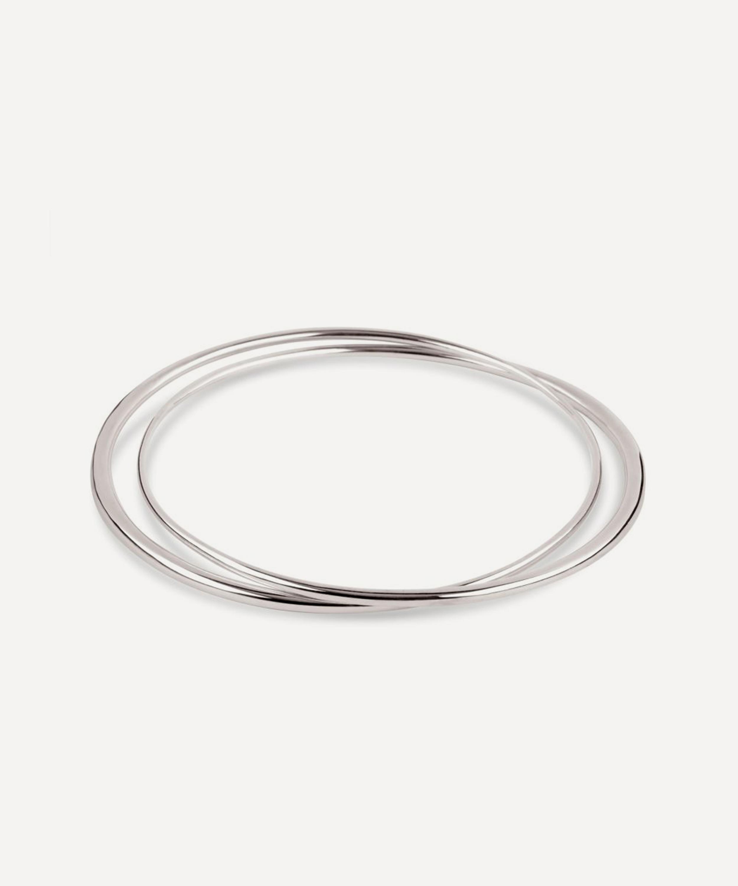 Dinny Hall - Sterling Silver Double Bangle Bracelet