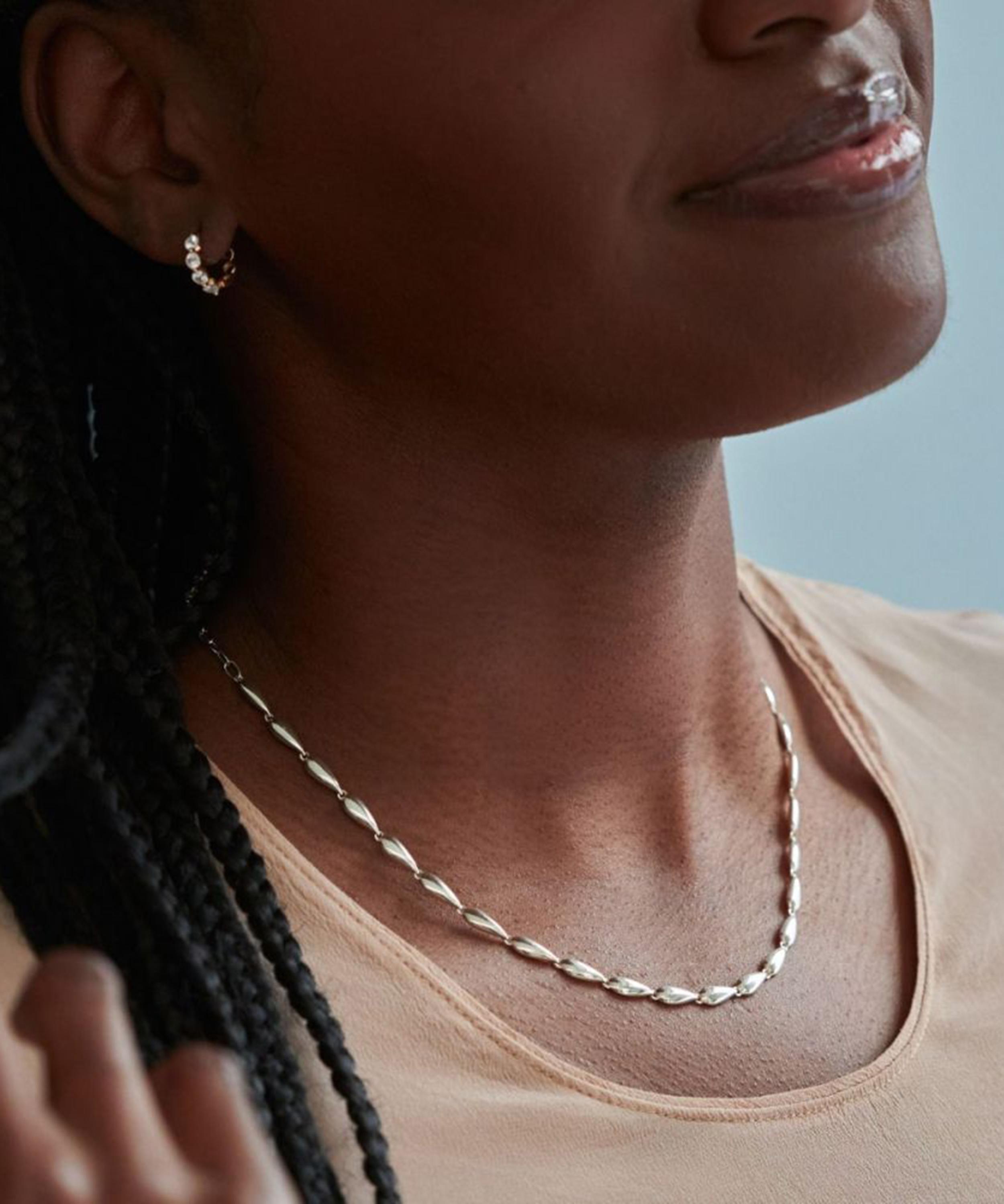 Dinny Hall - Sterling Silver Sunbeam Necklace image number 1