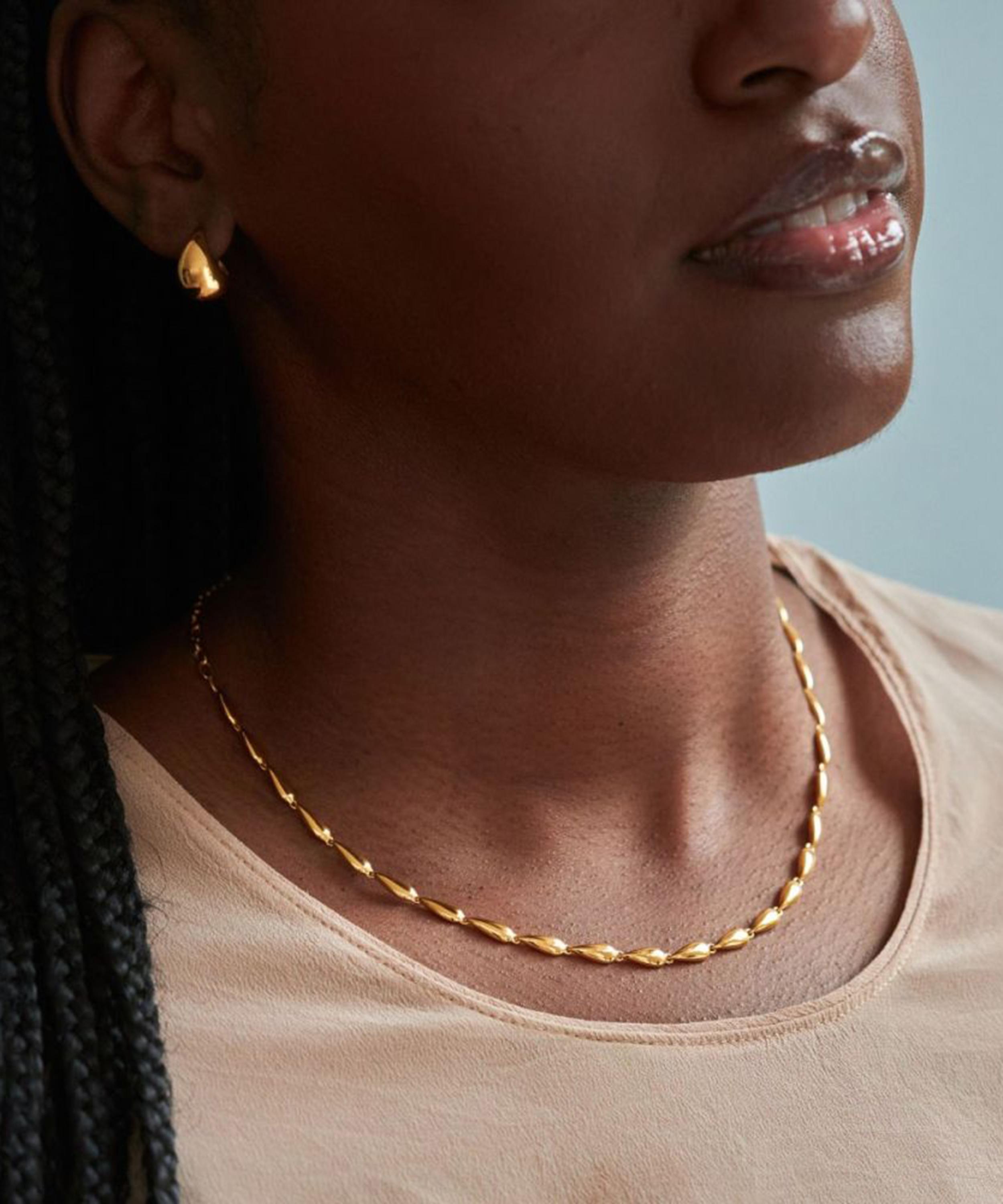 Dinny Hall - 18ct Gold-Plated Vermeil Silver Sunbeam Necklace image number 1