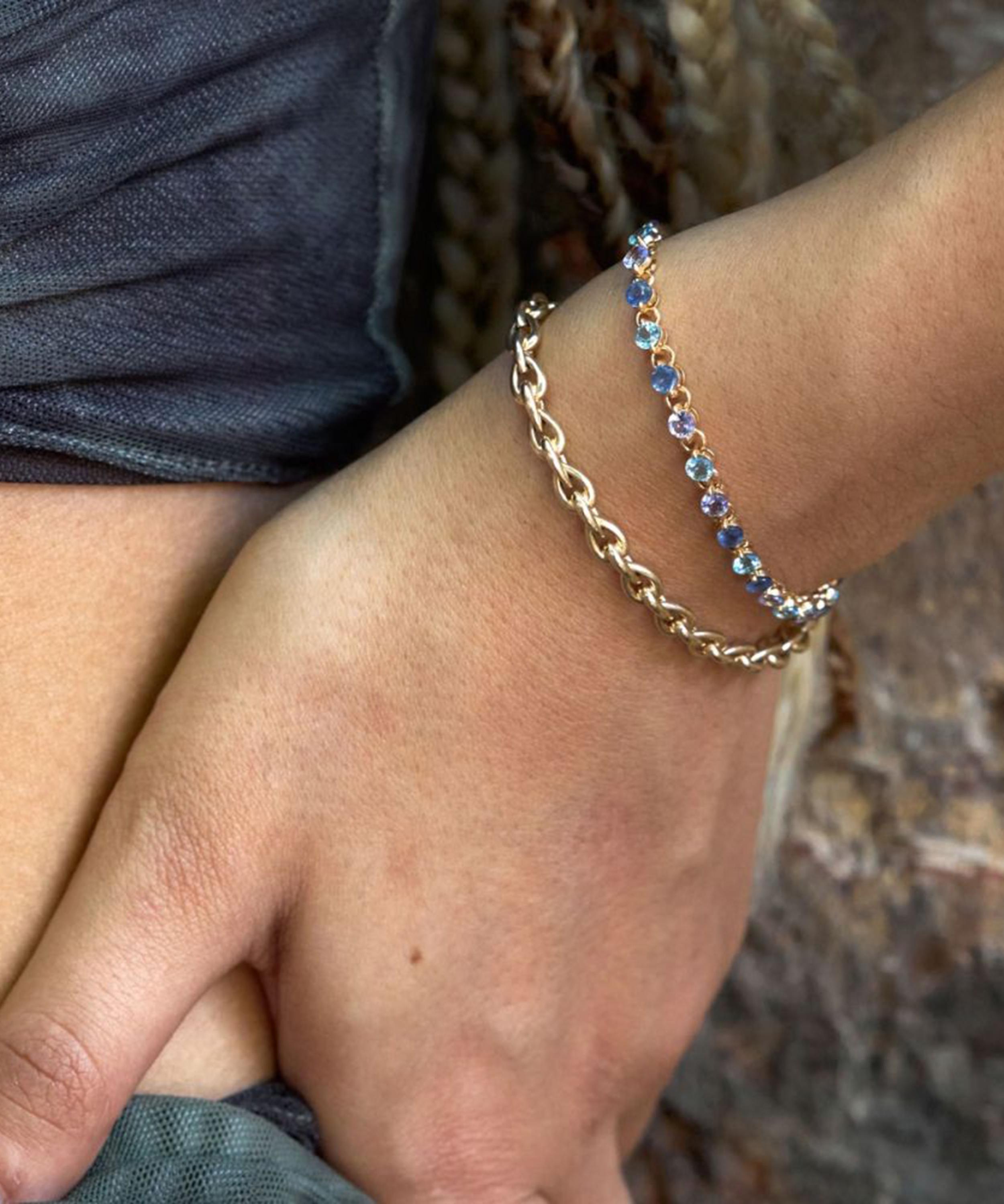 Dinny Hall - 9ct Gold Raindrop Bracelet image number 1