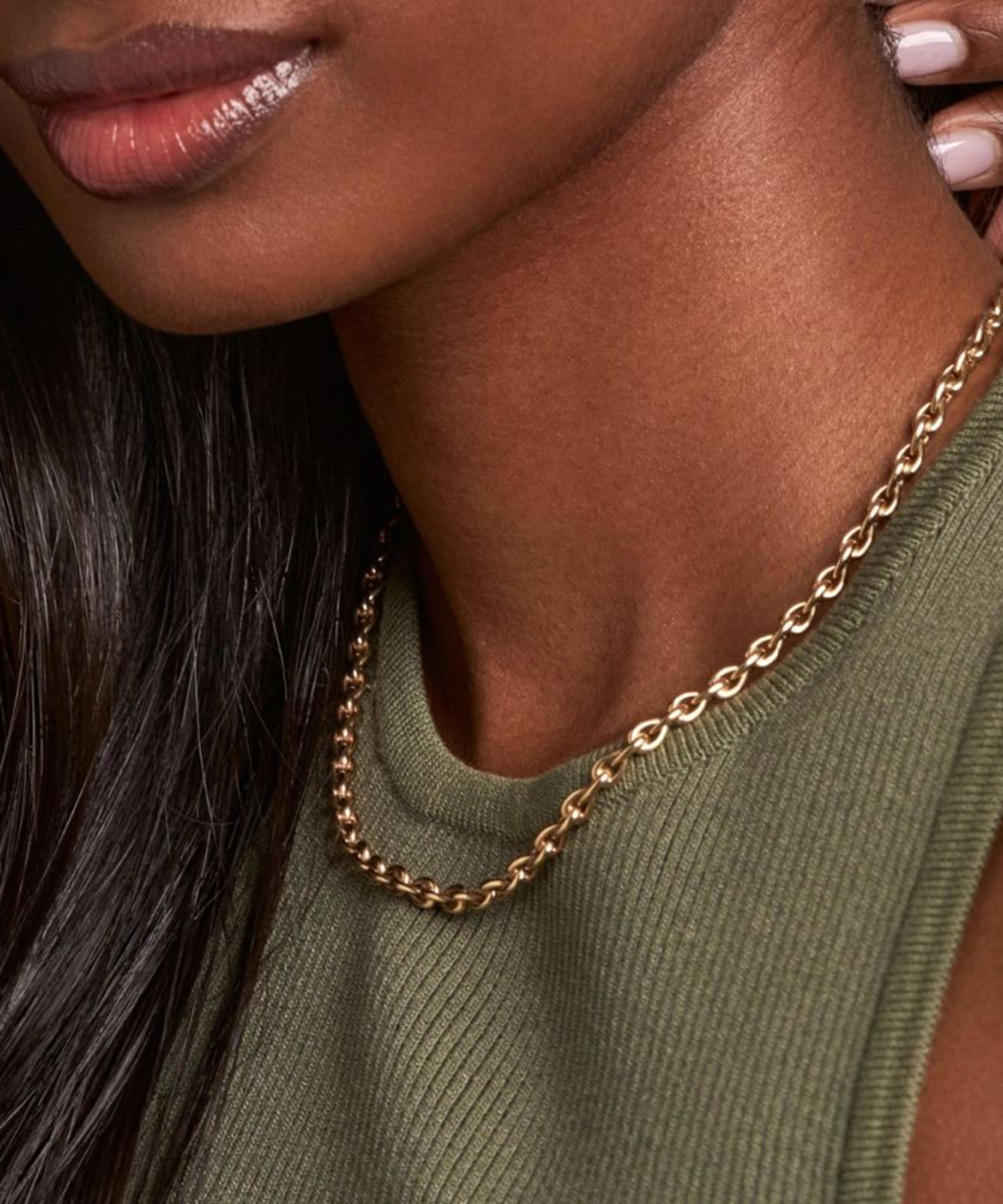 Dinny Hall - 9ct Gold Raindrop Necklace image number 1