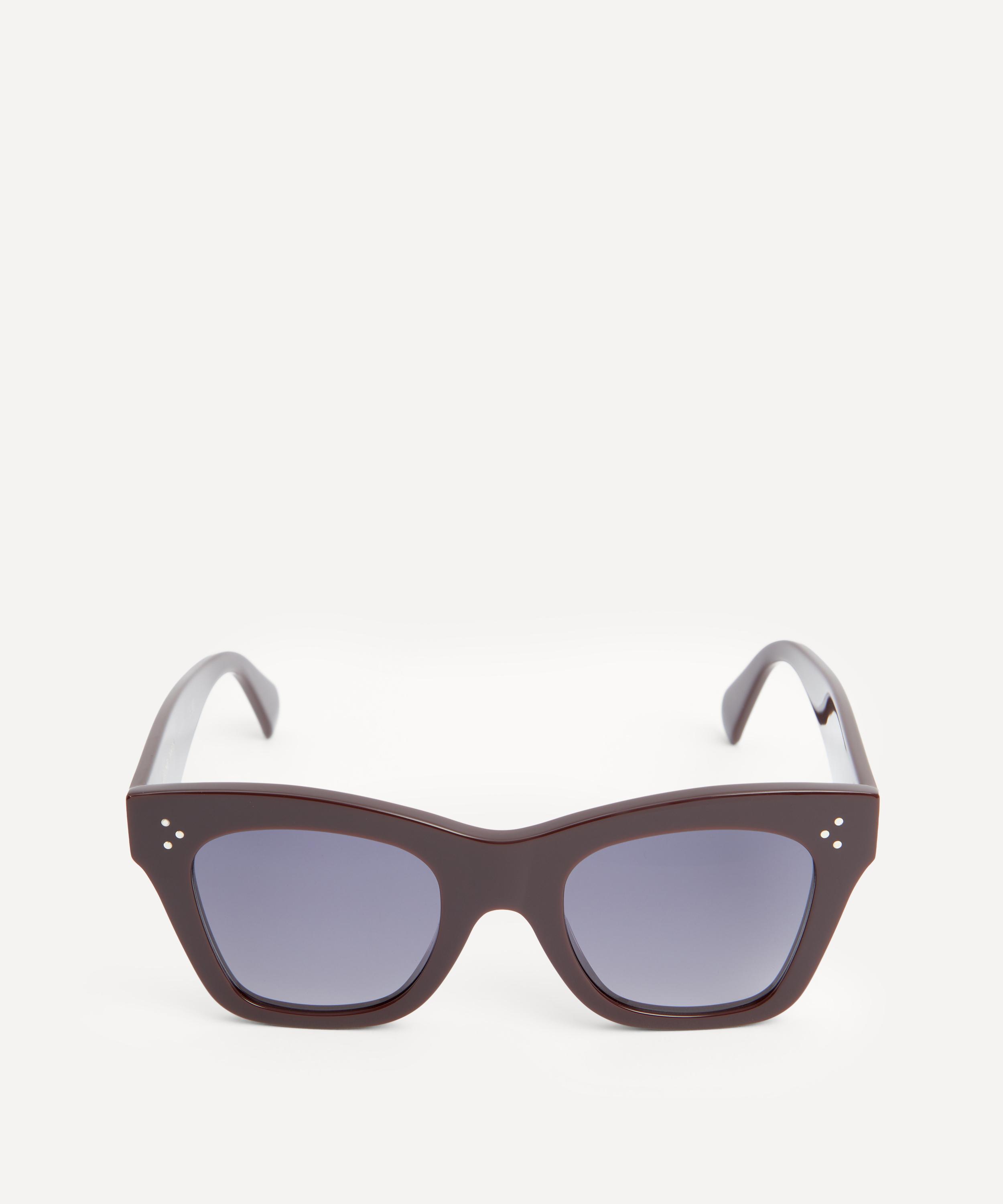Celine - Square Cat Eye Brown Sunglasses