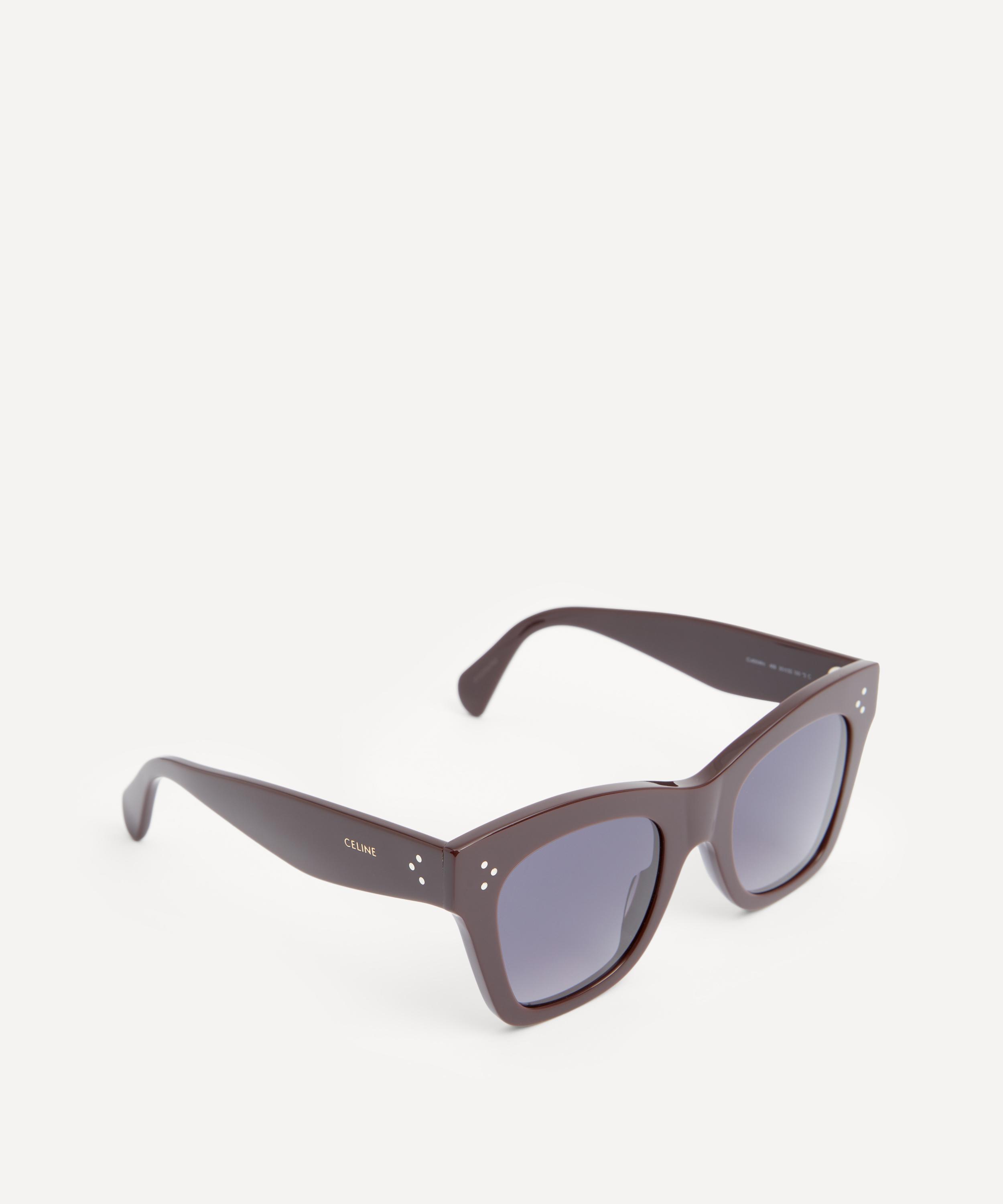 Celine - Square Cat Eye Brown Sunglasses image number 1