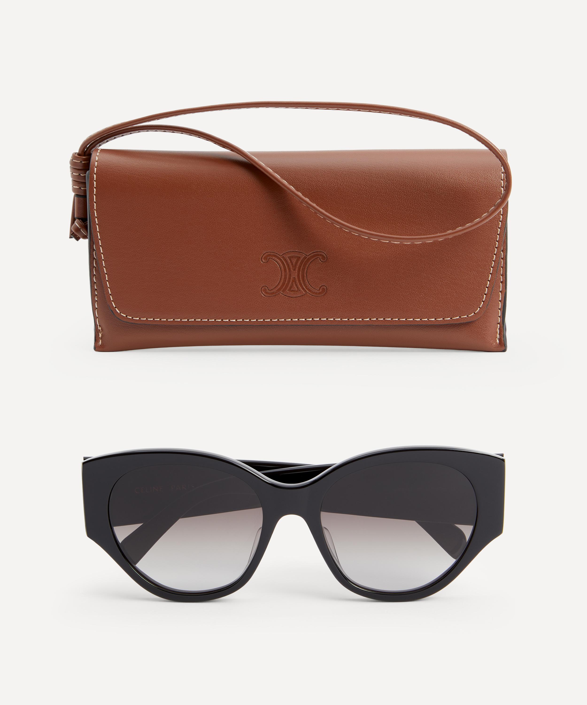 Celine - Triomphe Black Butterfly Sunglasses image number 3