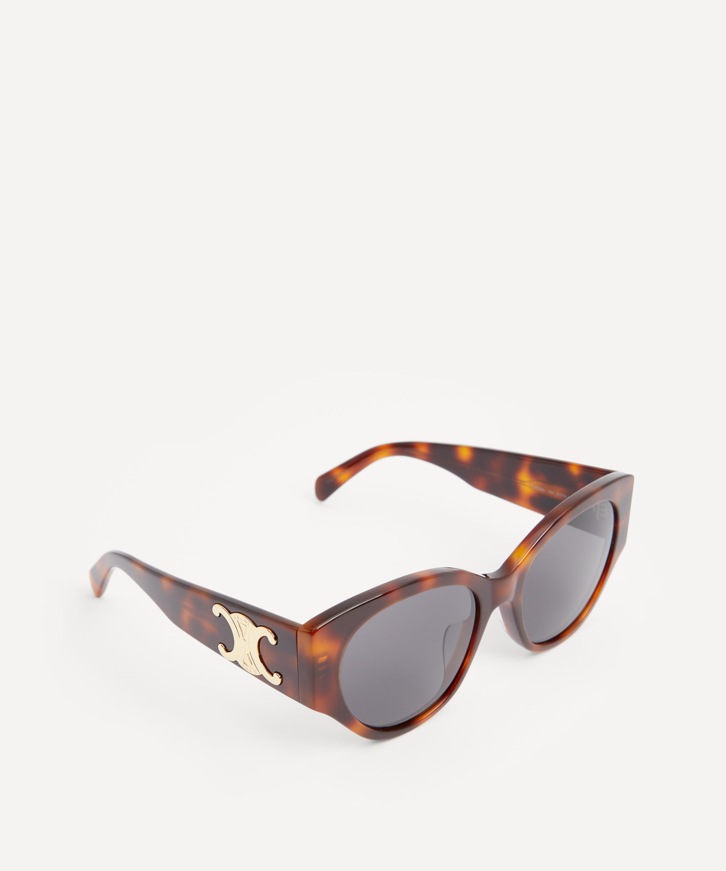 Celine - Triomphe Havana Butterfly Sunglasses image number 1