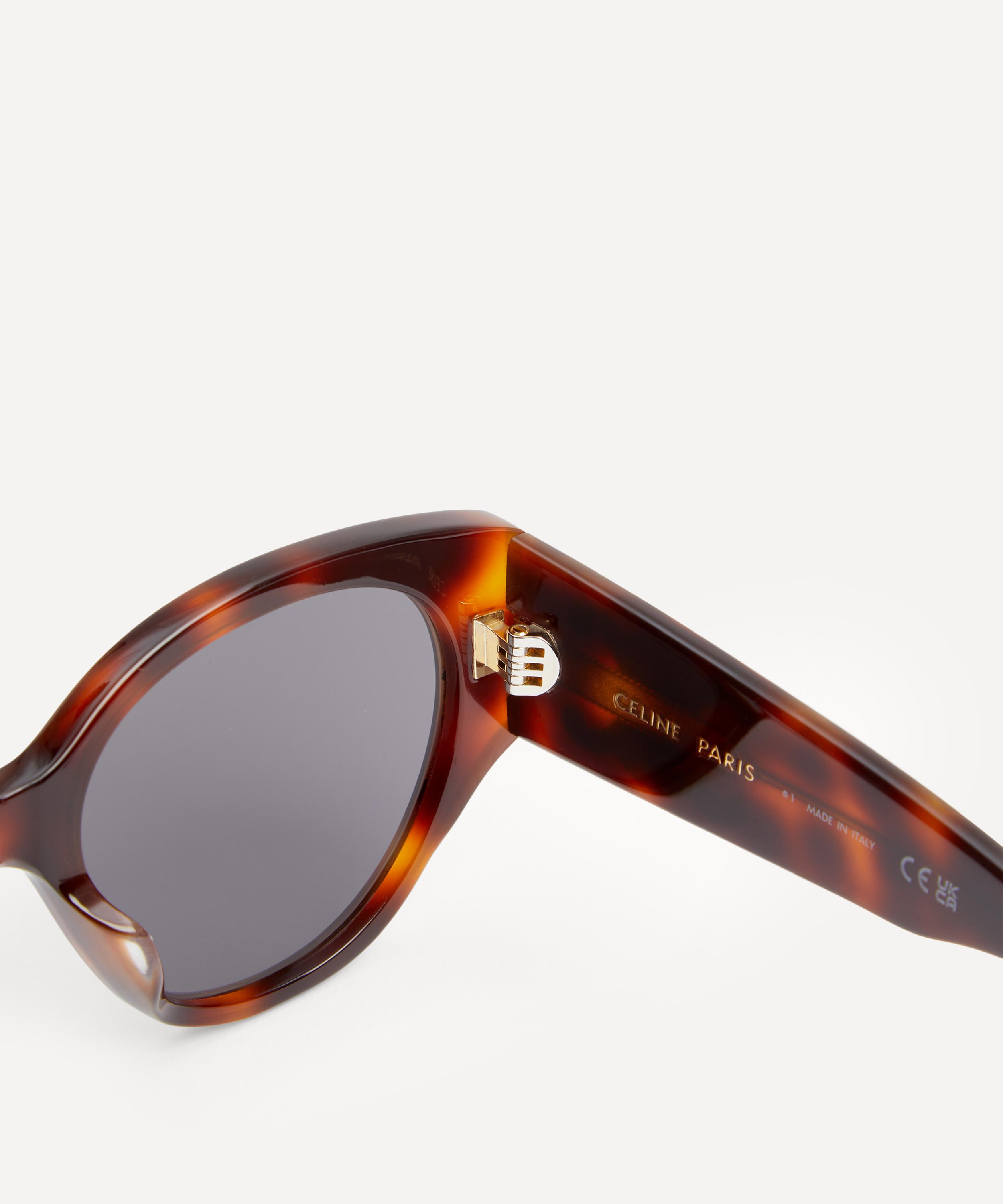 Celine - Triomphe Havana Butterfly Sunglasses image number 2