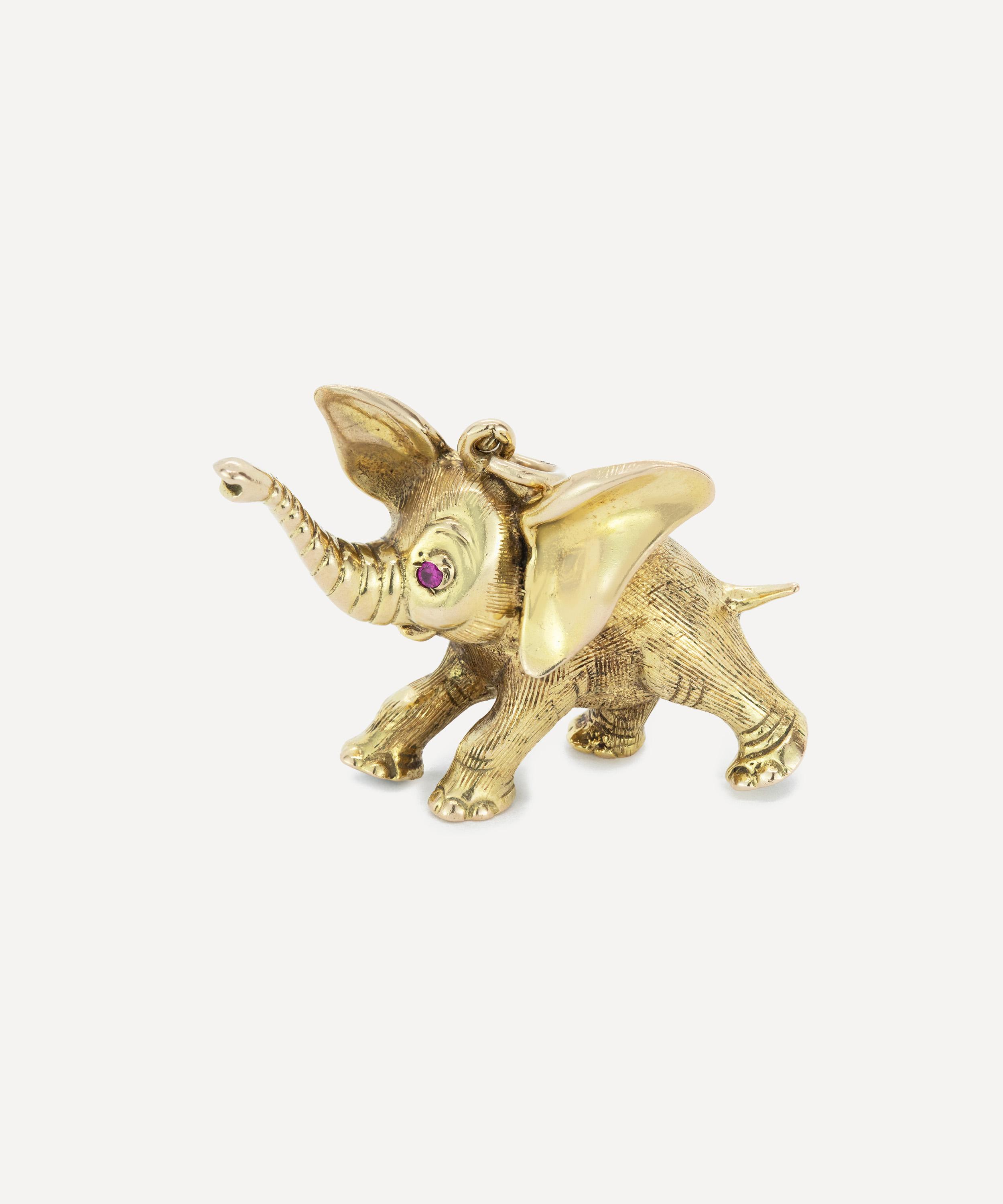 Kojis - 9ct Gold Vintage Dumbo Charm