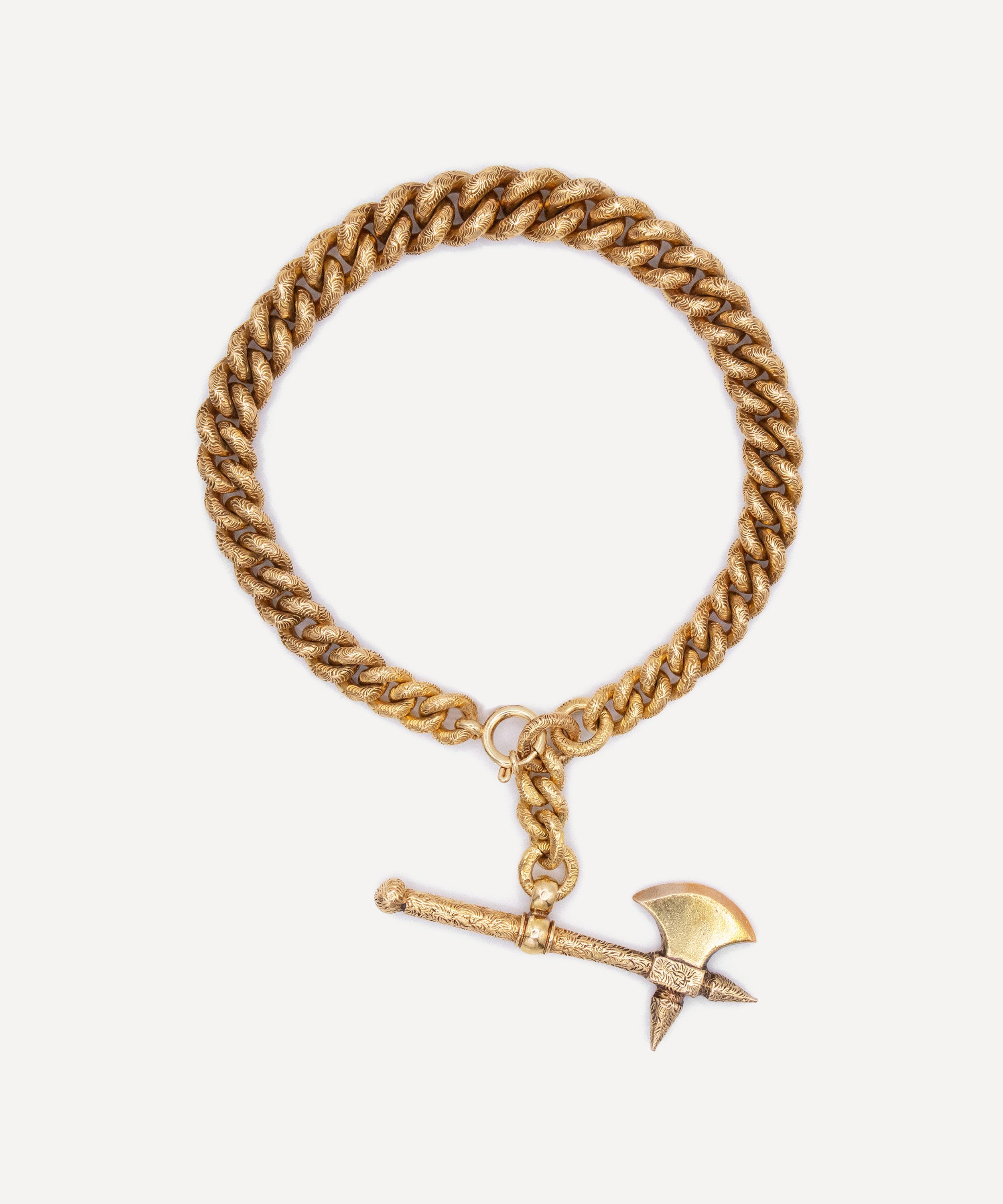Kojis - 18ct Gold Victorian Axe Bracelet