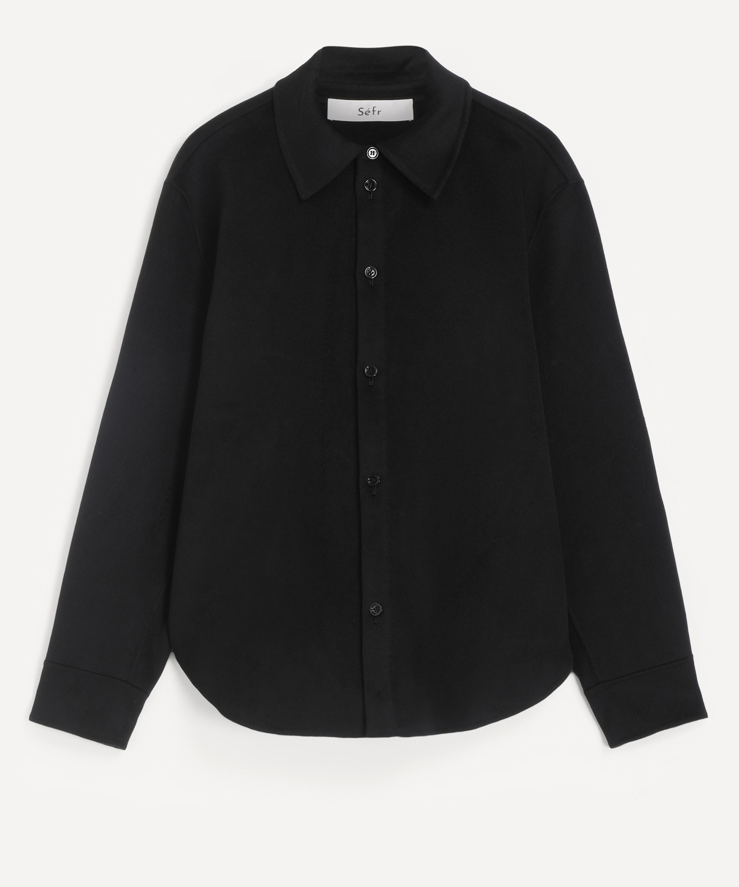 Séfr - Lenny Wool-Cashmere Shirt