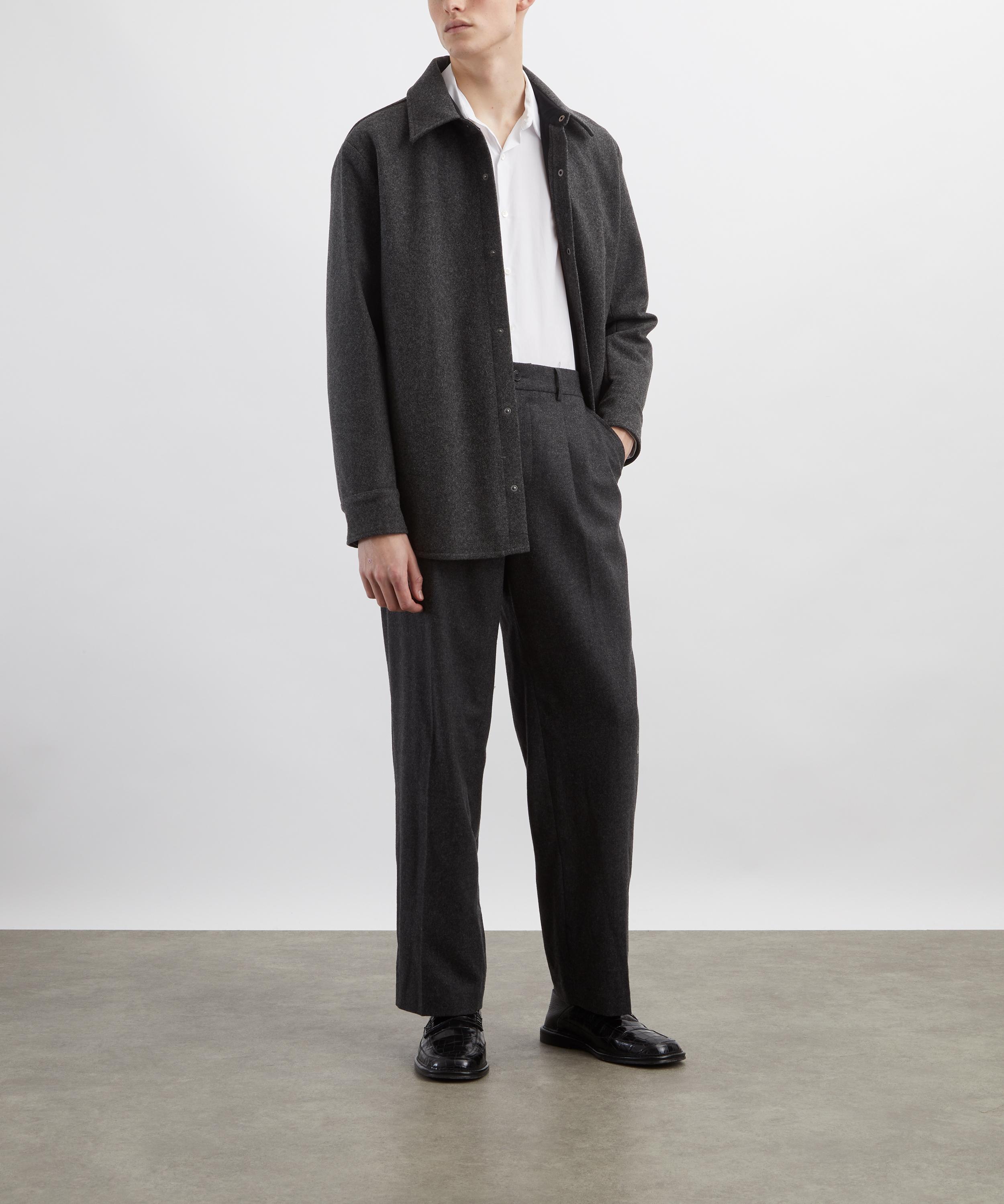 A.P.C. - Snap-Button Wool Overshirt image number 1